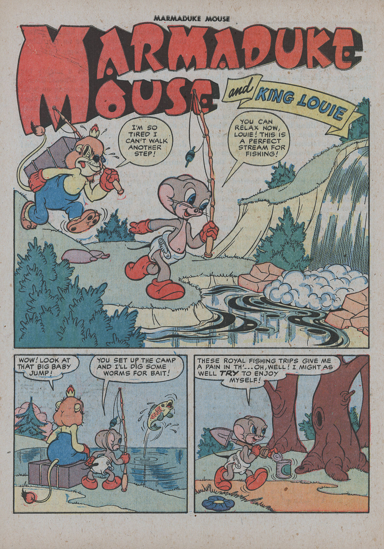 Read online Marmaduke Mouse comic -  Issue #25 - 30