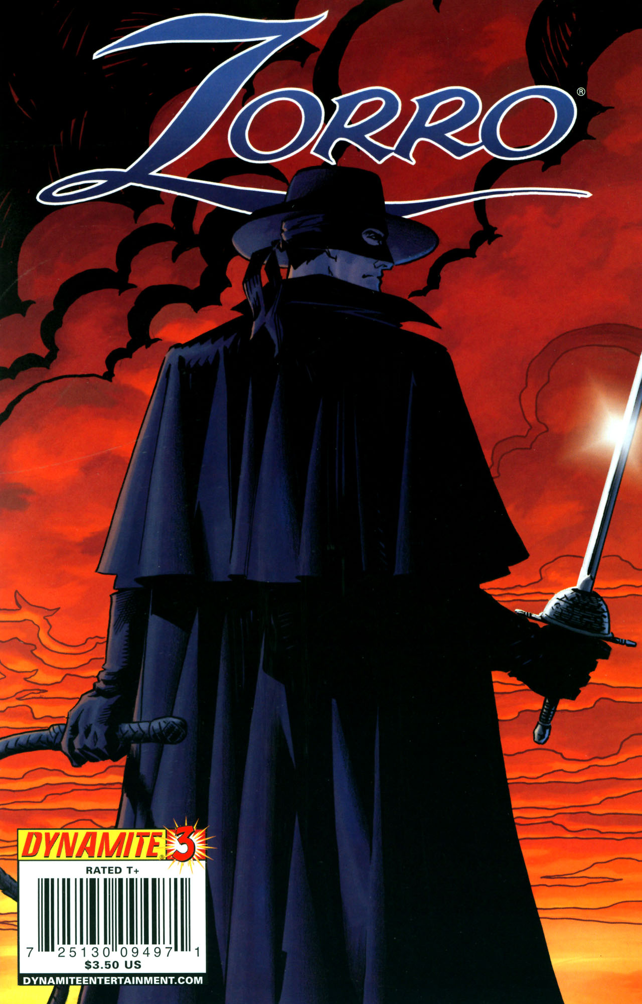 Read online Zorro (2008) comic -  Issue #3 - 1