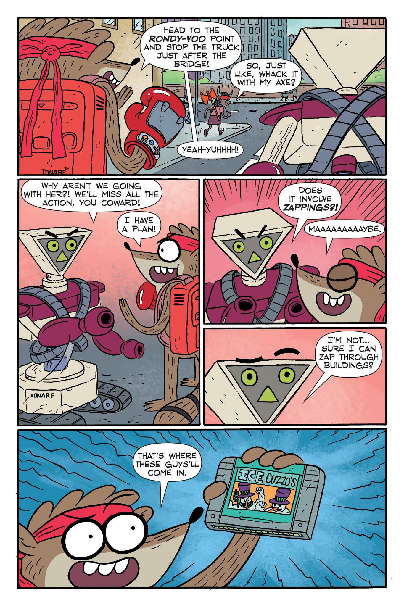 Read online Regular Show: A Clash of Consoles comic -  Issue # TPB (Part 1) - 63
