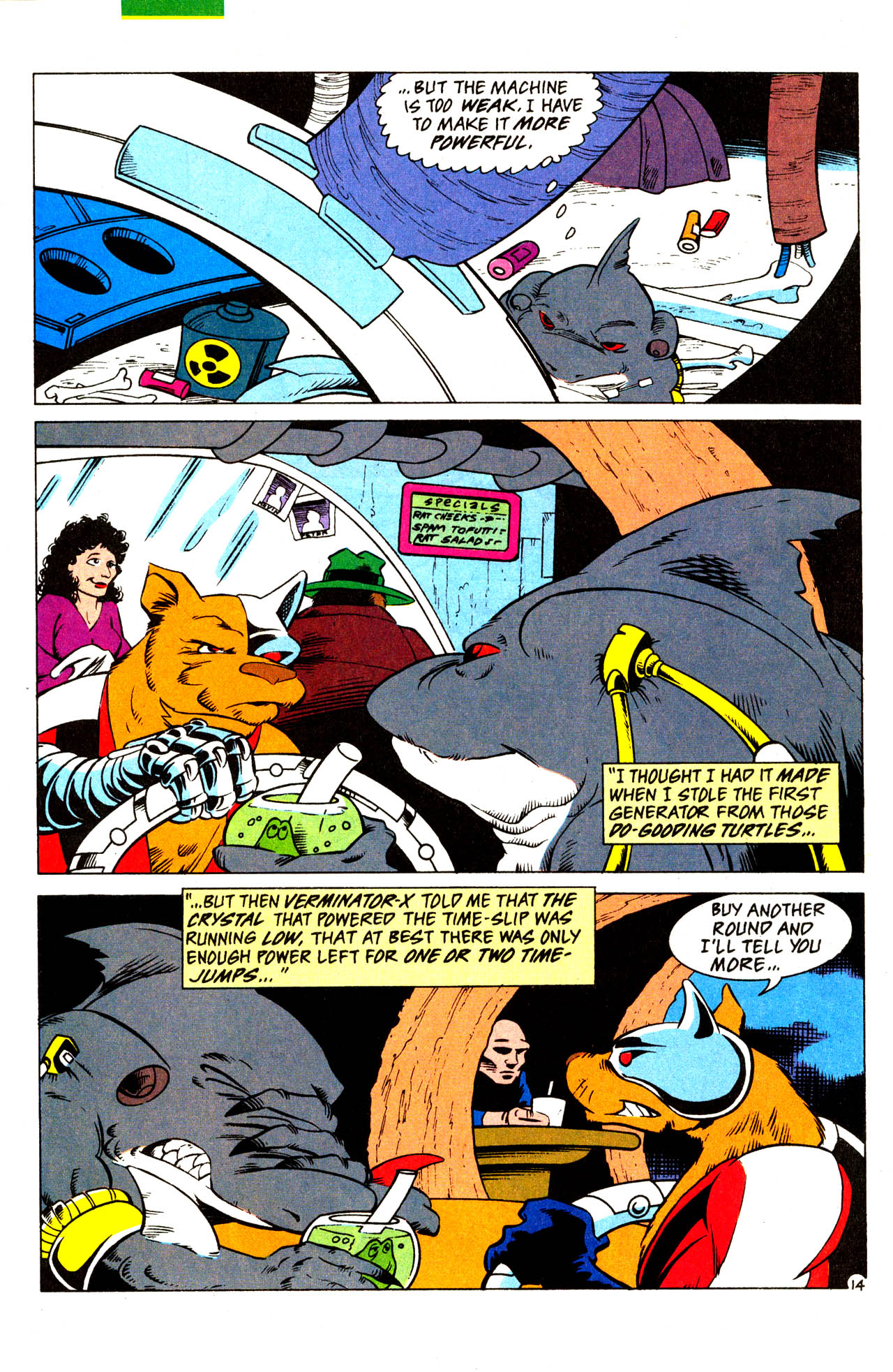 Read online Teenage Mutant Ninja Turtles Adventures (1989) comic -  Issue #43 - 16