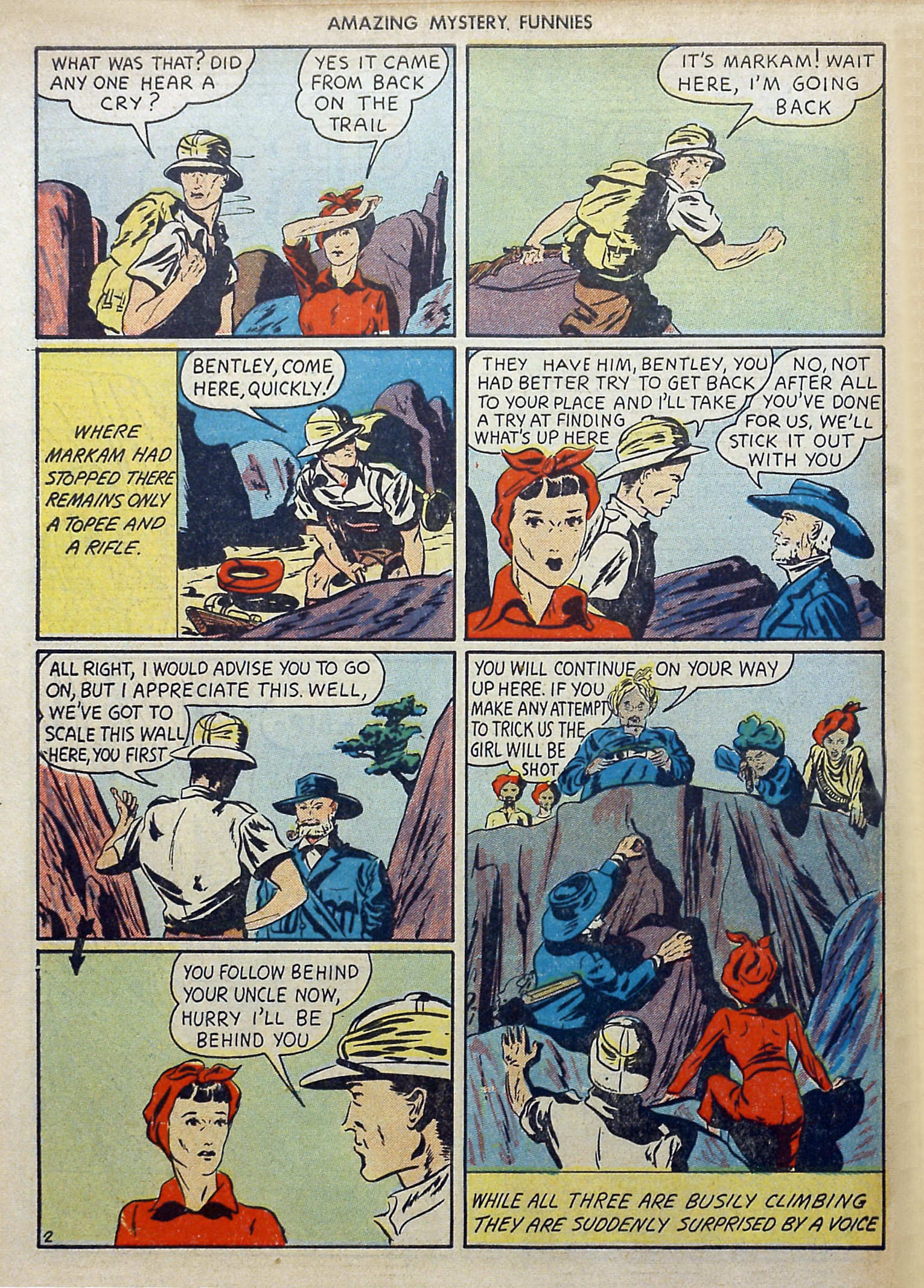 Read online Amazing Mystery Funnies comic -  Issue #24 - 17