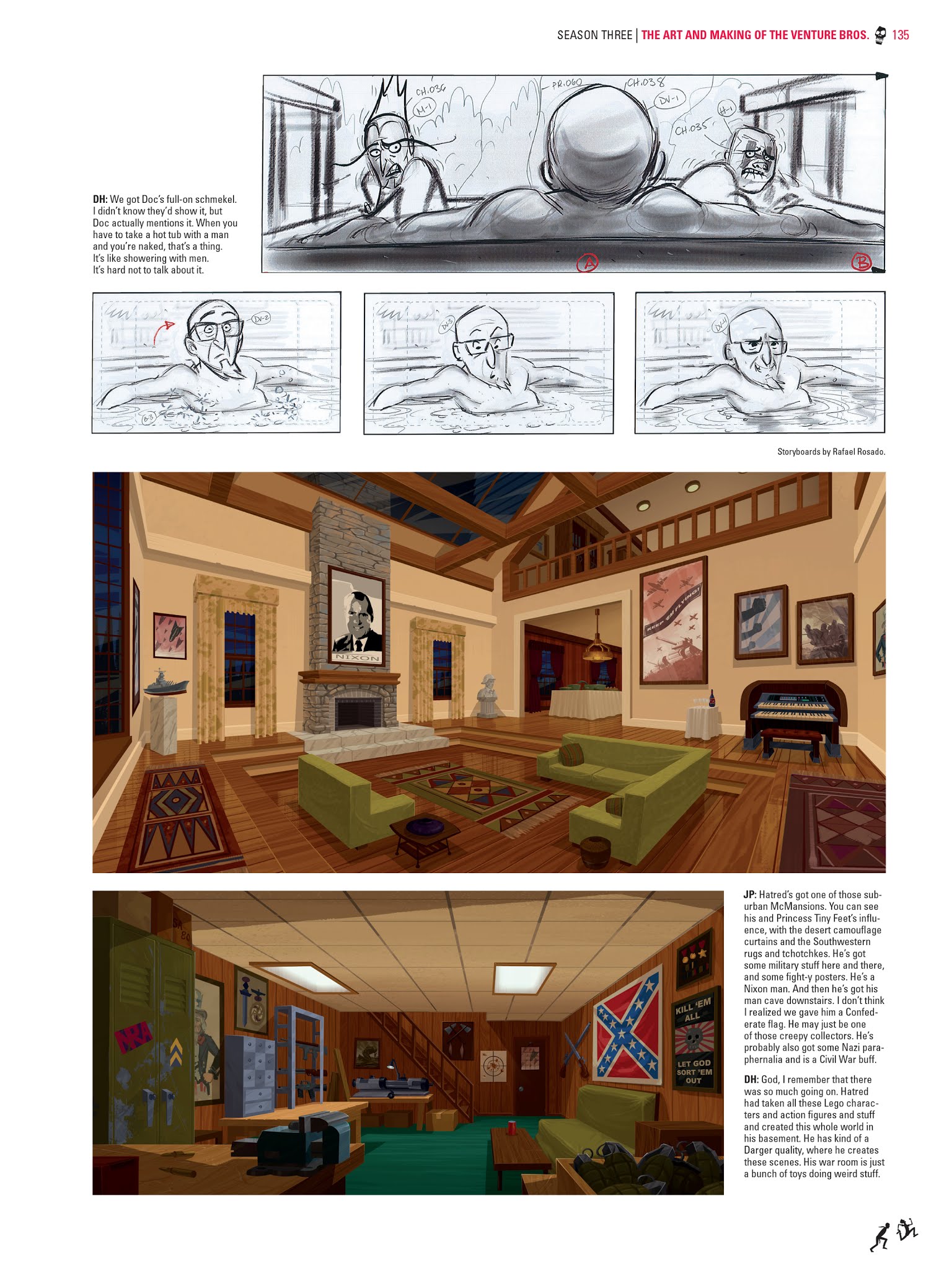 Read online Go Team Venture!: The Art and Making of The Venture Bros. comic -  Issue # TPB (Part 2) - 34