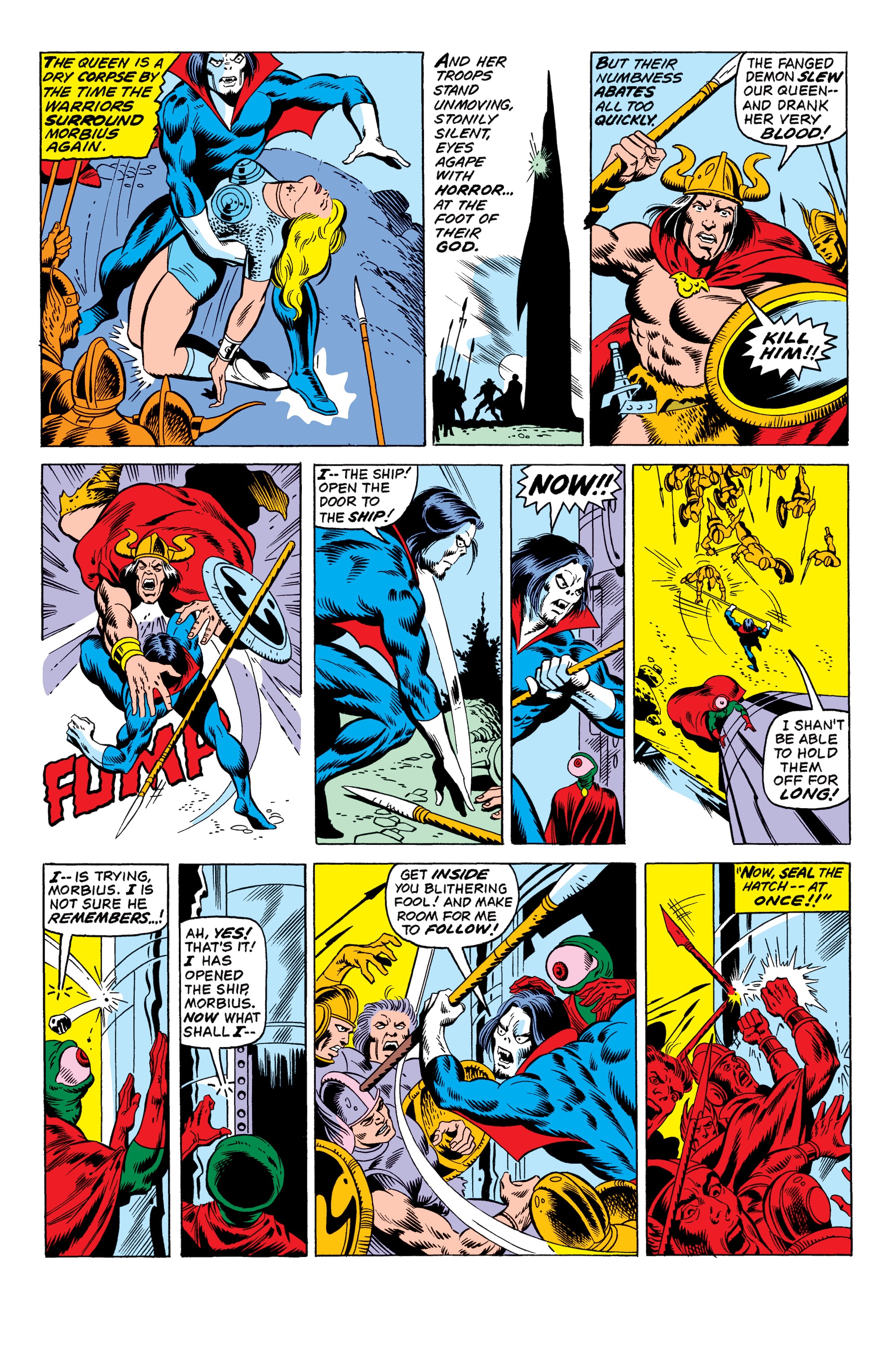 Read online Morbius Epic Collection comic -  Issue # The Living Vampire (Part 3) - 13