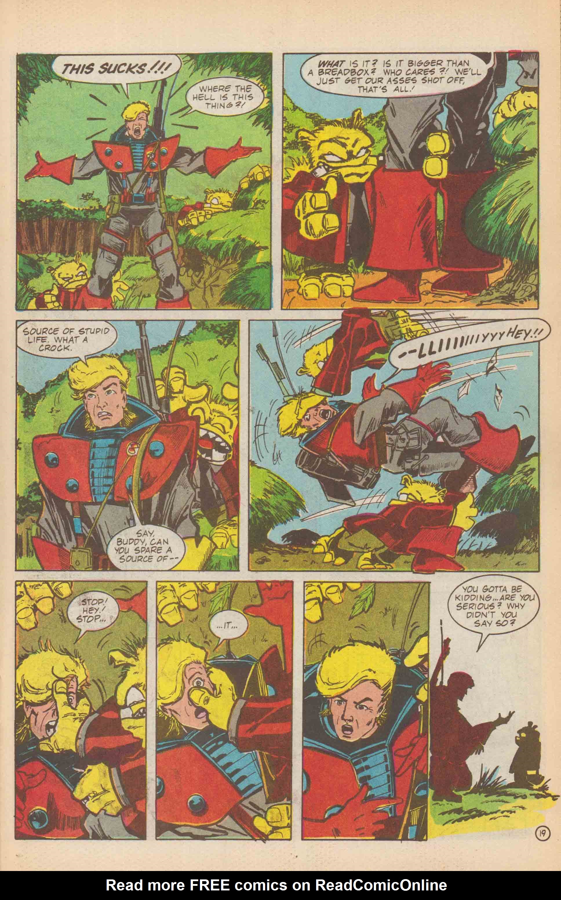 Read online Pirate Corp$! (1987) comic -  Issue #2 - 20