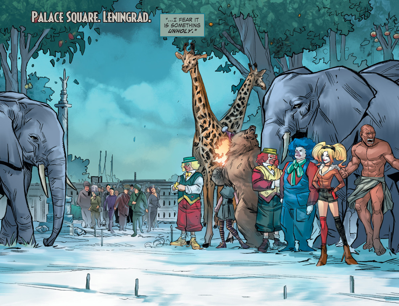 Read online DC Comics: Bombshells comic -  Issue #85 - 4