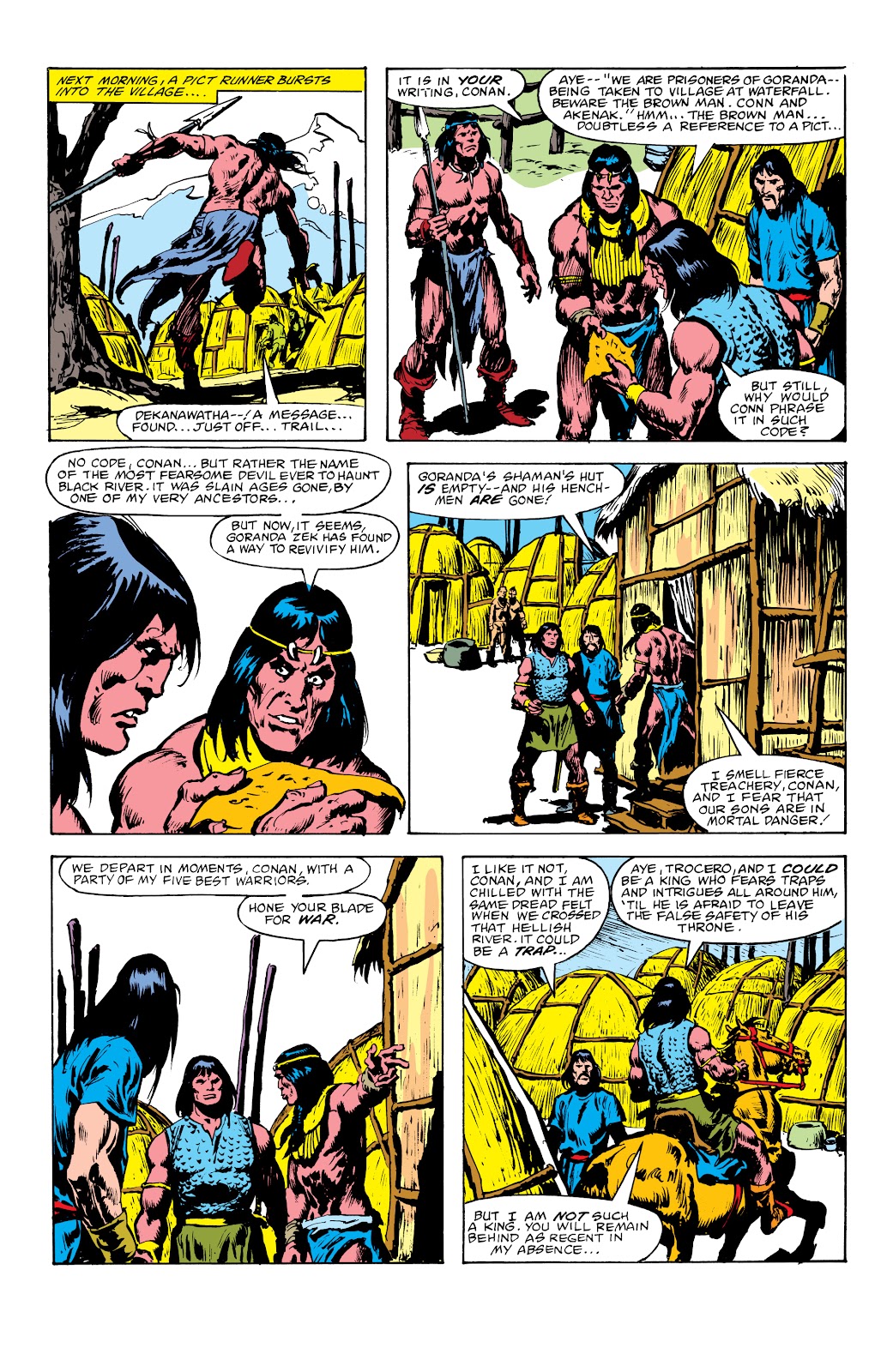 Conan the King: The Original Marvel Years Omnibus issue TPB (Part 4) - Page 37