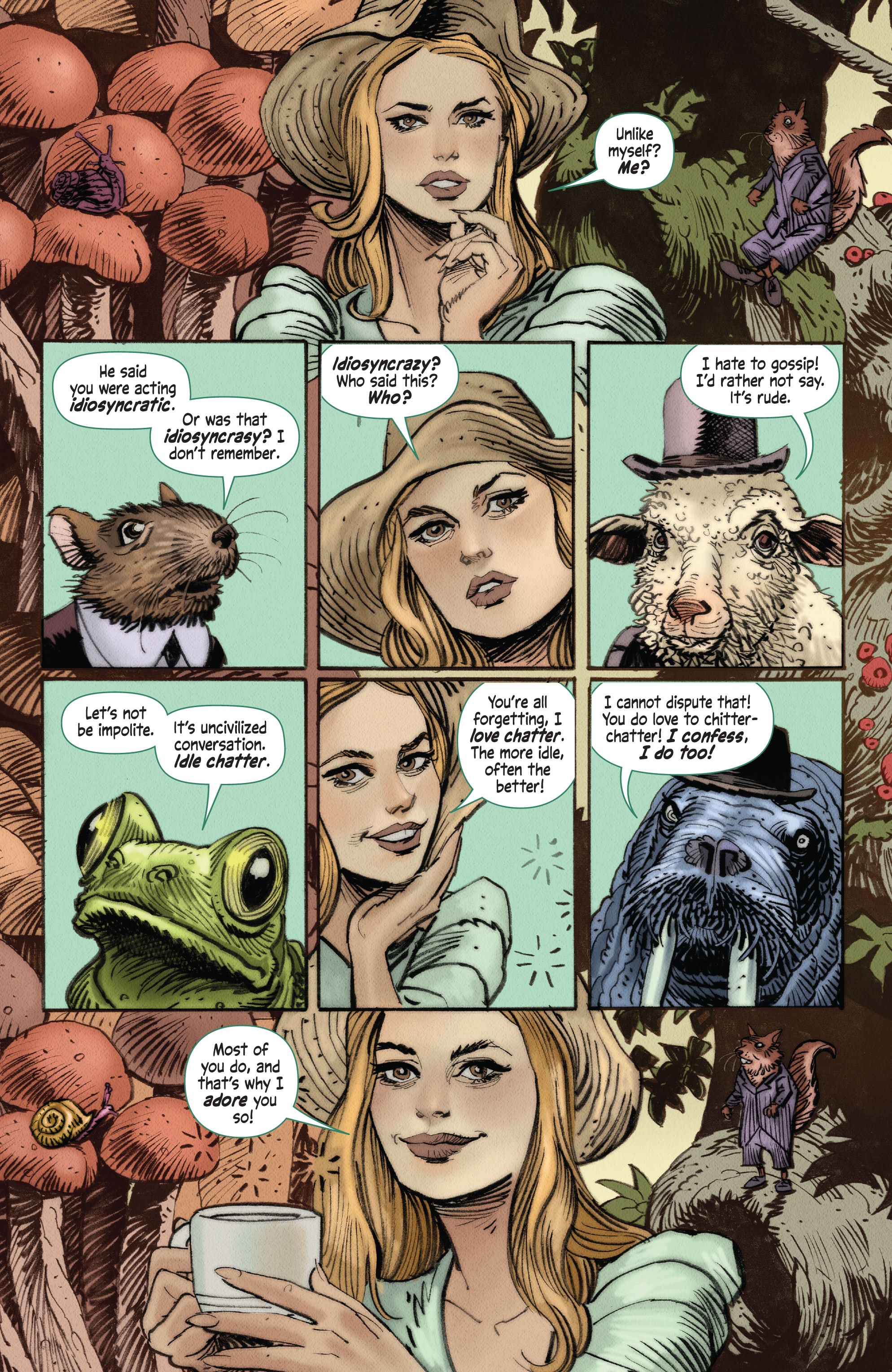 Read online Alice Ever After comic -  Issue #5 - 23