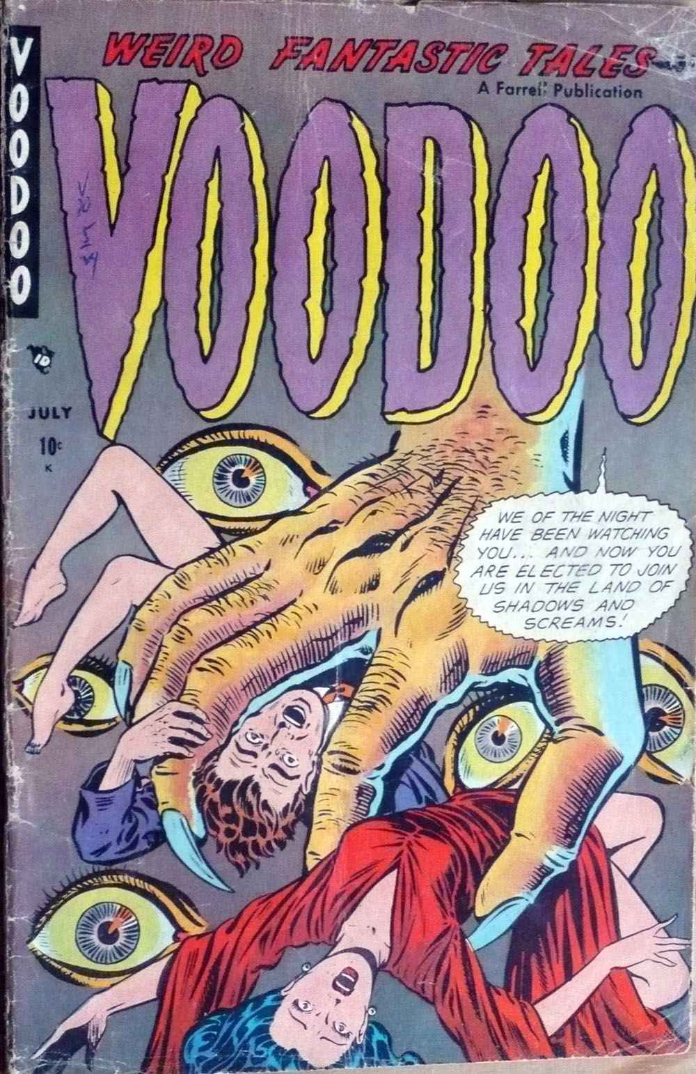 Read online Voodoo (1952) comic -  Issue #10 - 1