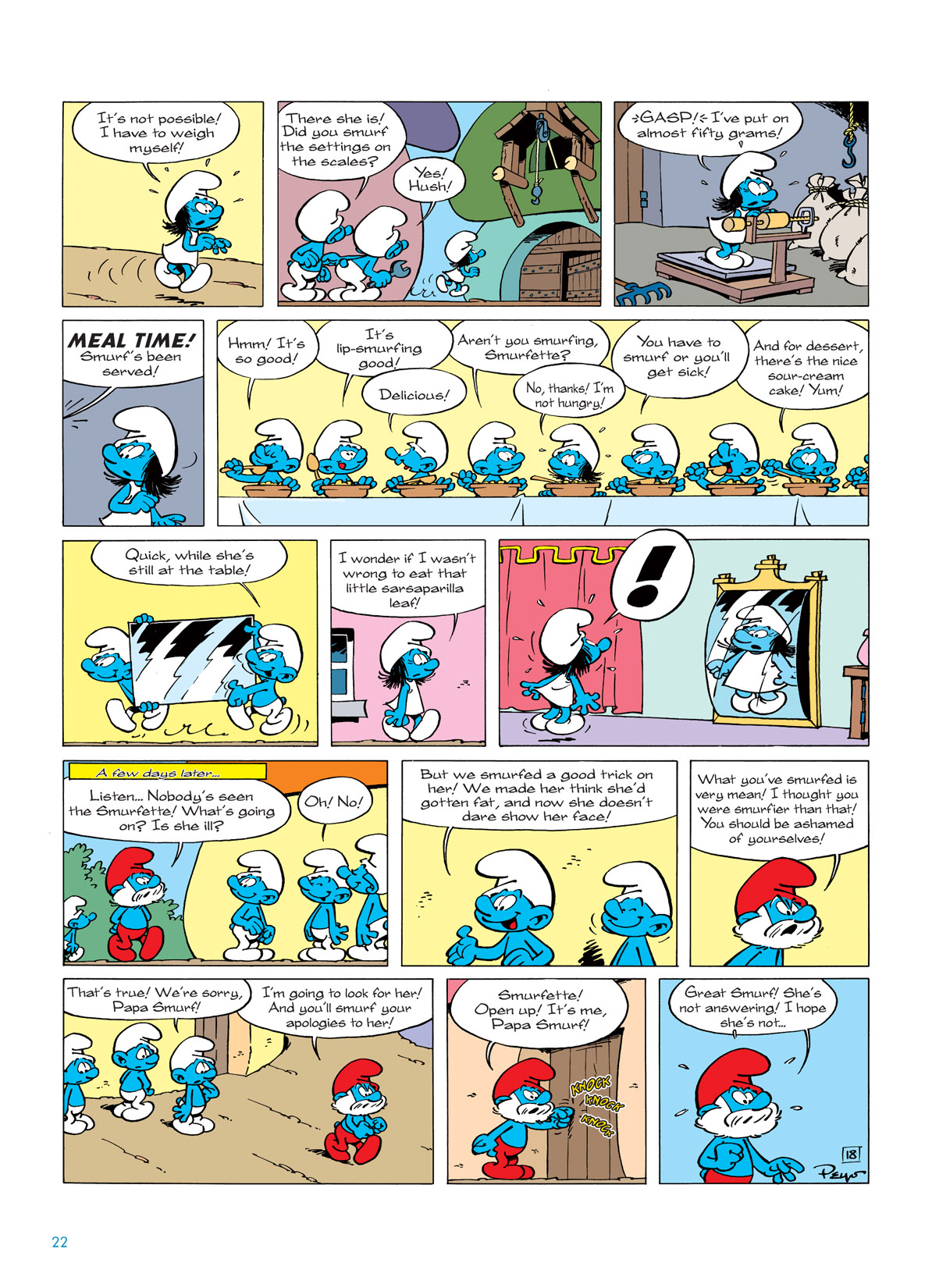 Read online The Smurfs comic -  Issue #4 - 22