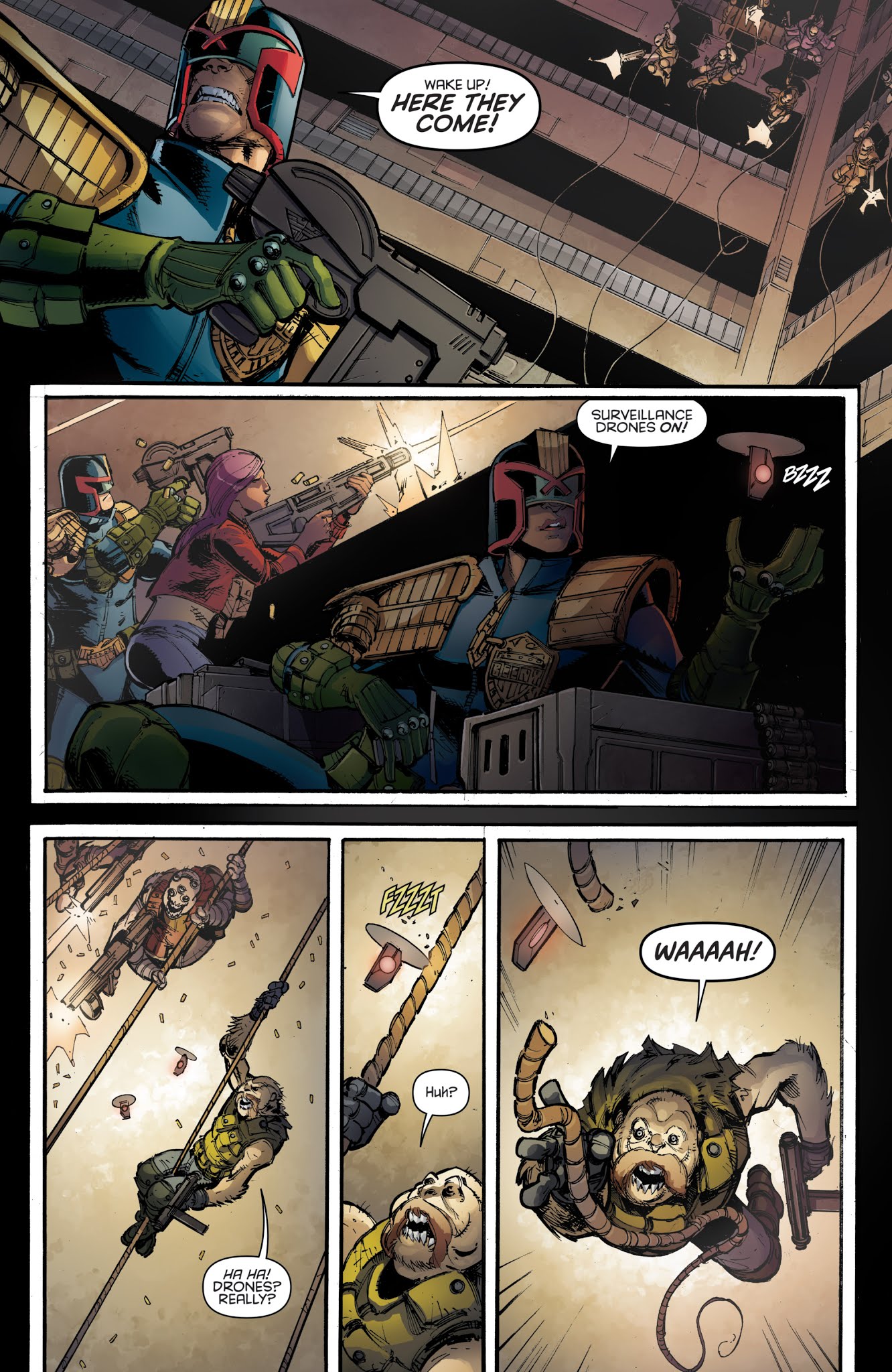Read online Judge Dredd: Under Siege comic -  Issue #2 - 19