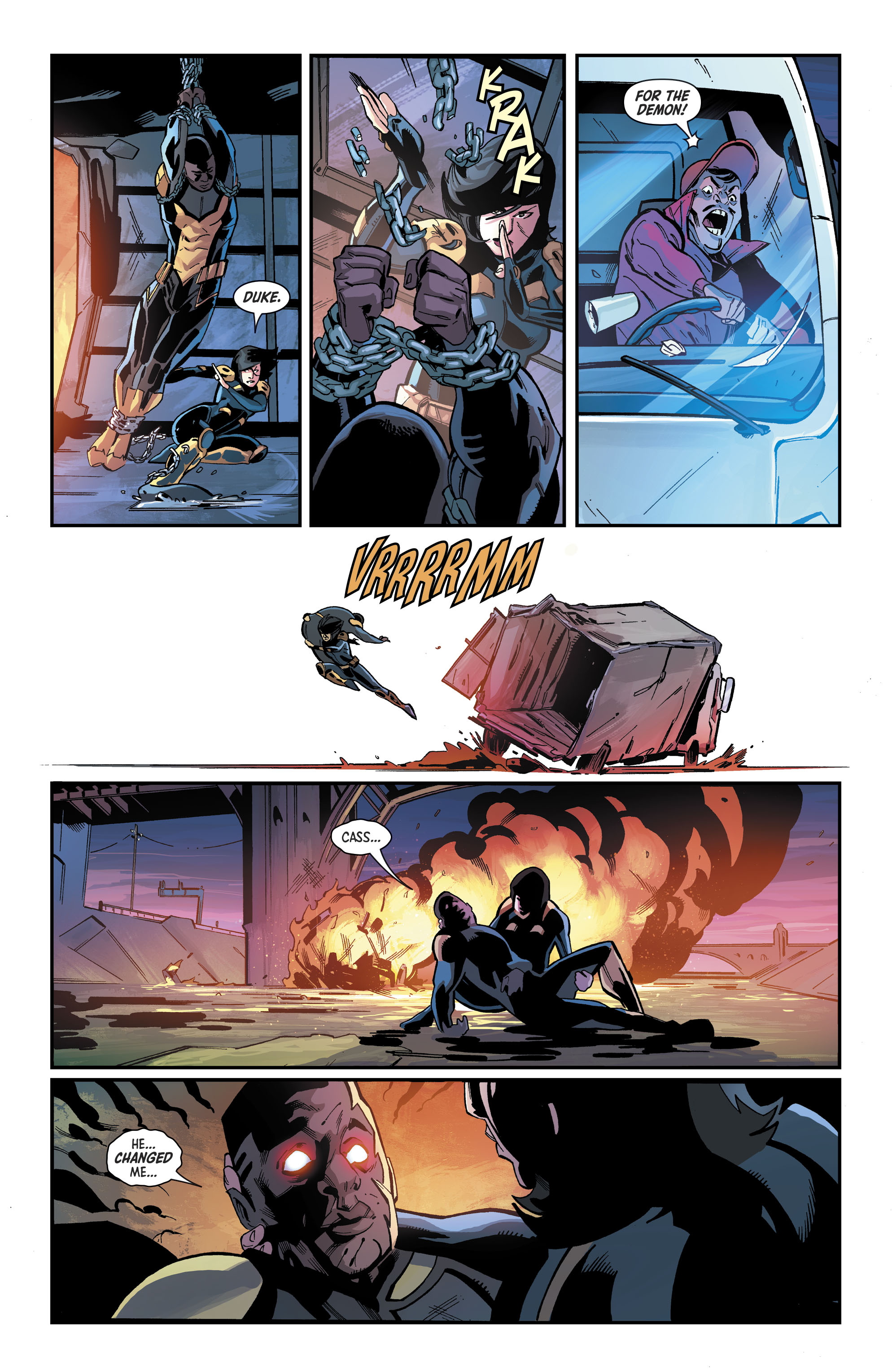 Read online Batman & the Outsiders comic -  Issue #7 - 21