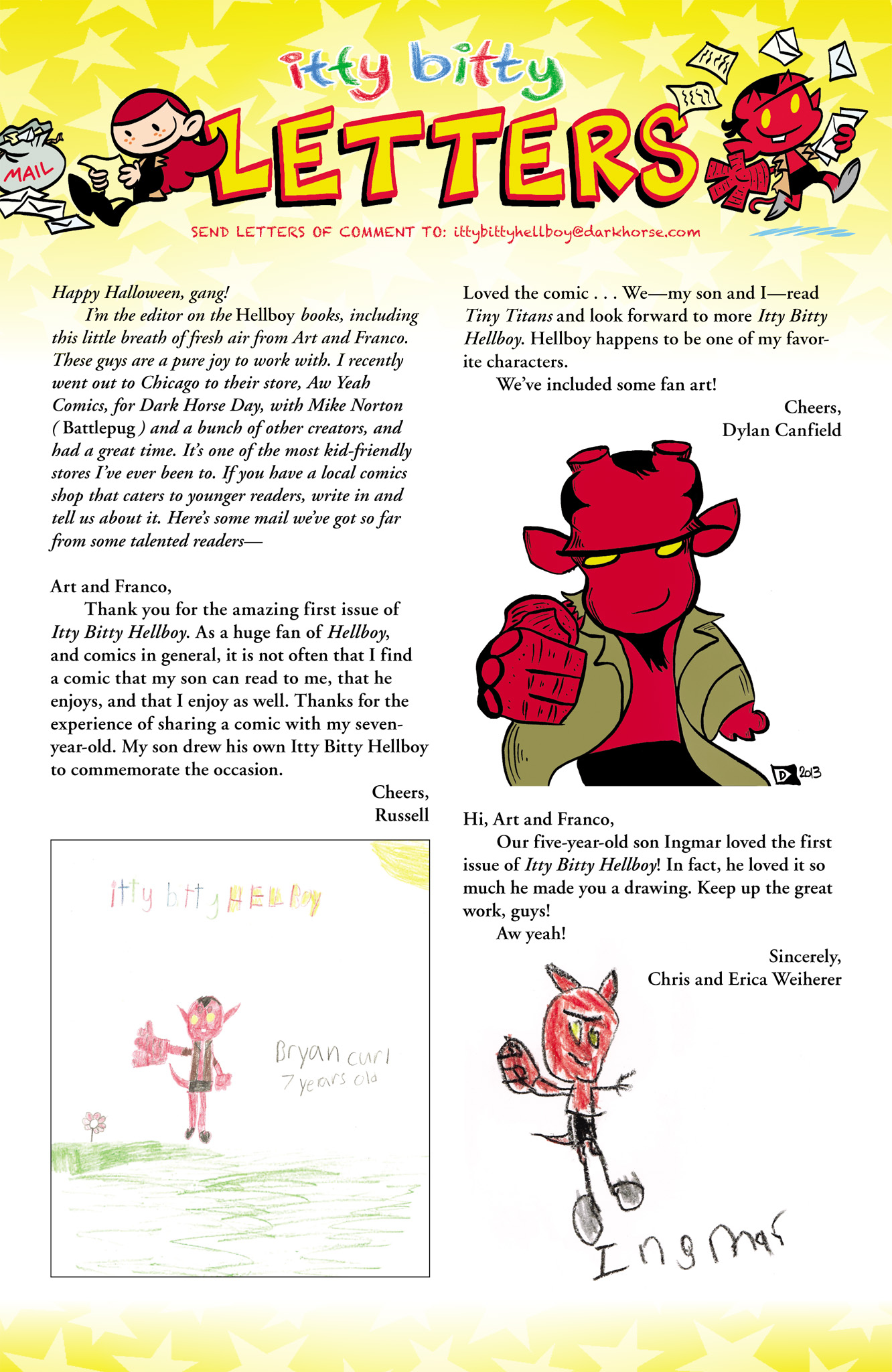 Read online Itty Bitty Hellboy comic -  Issue #3 - 25