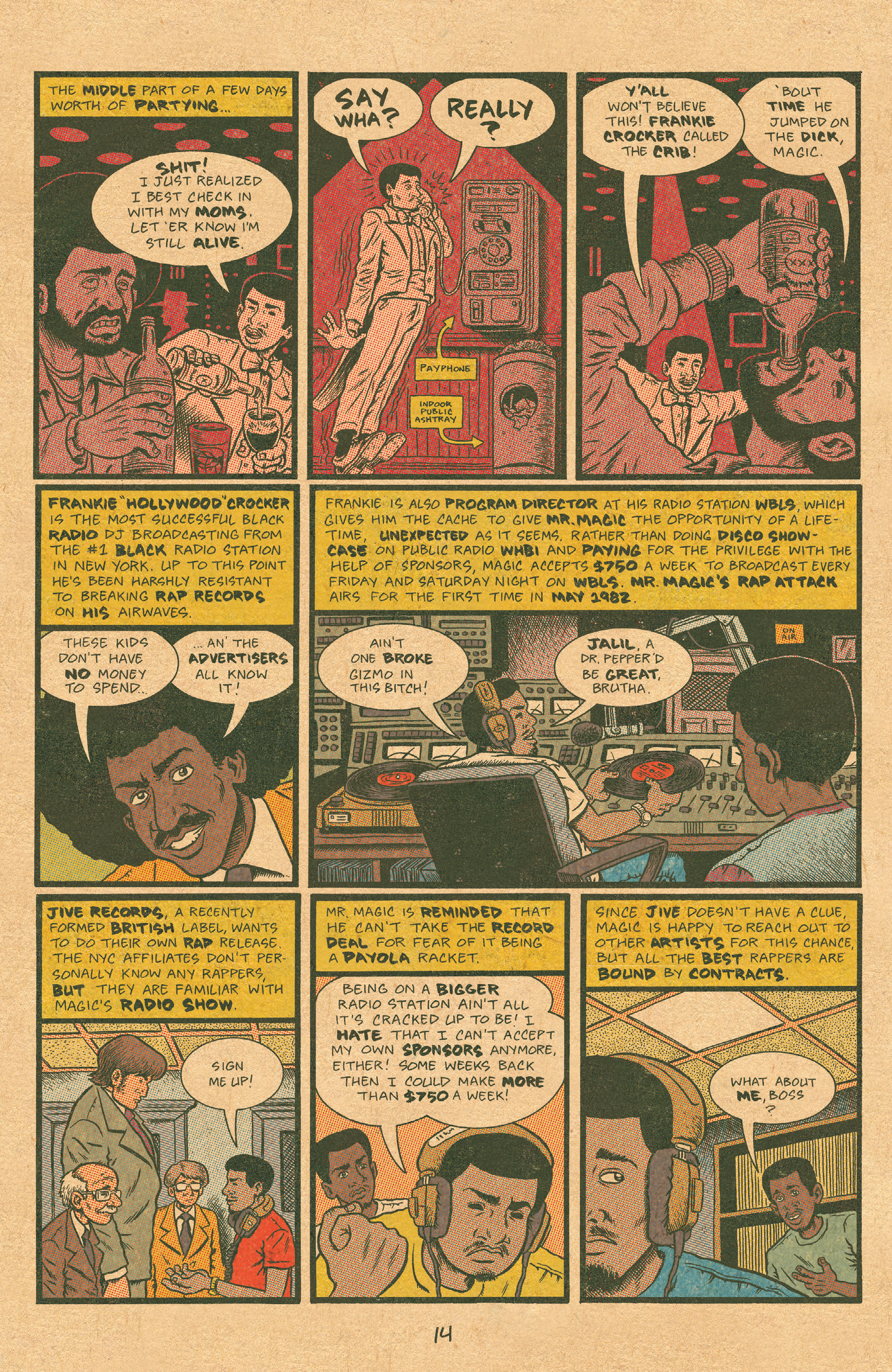 Read online Hip Hop Family Tree (2015) comic -  Issue #6 - 15