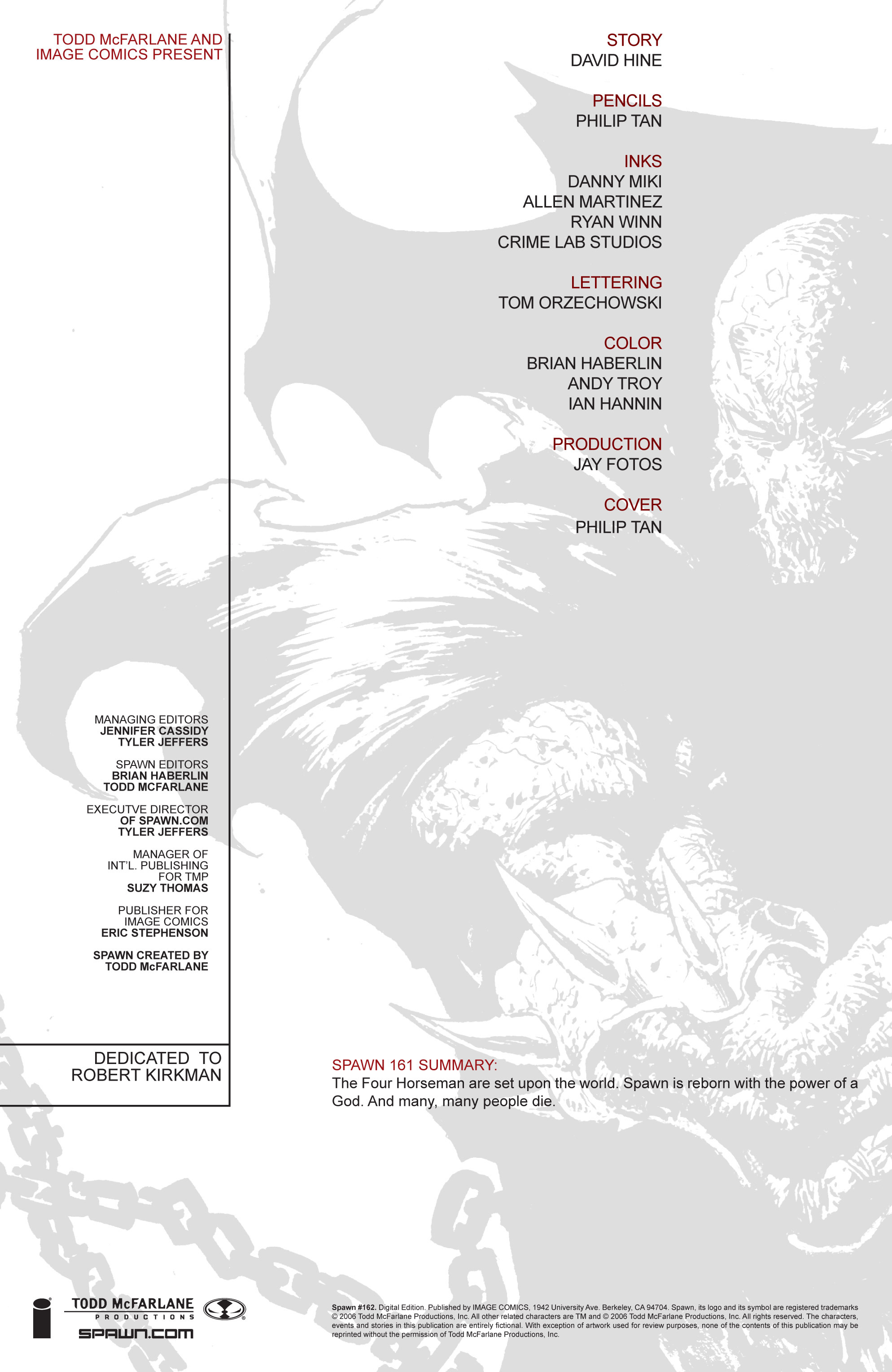 Read online Spawn comic -  Issue #162 - 2