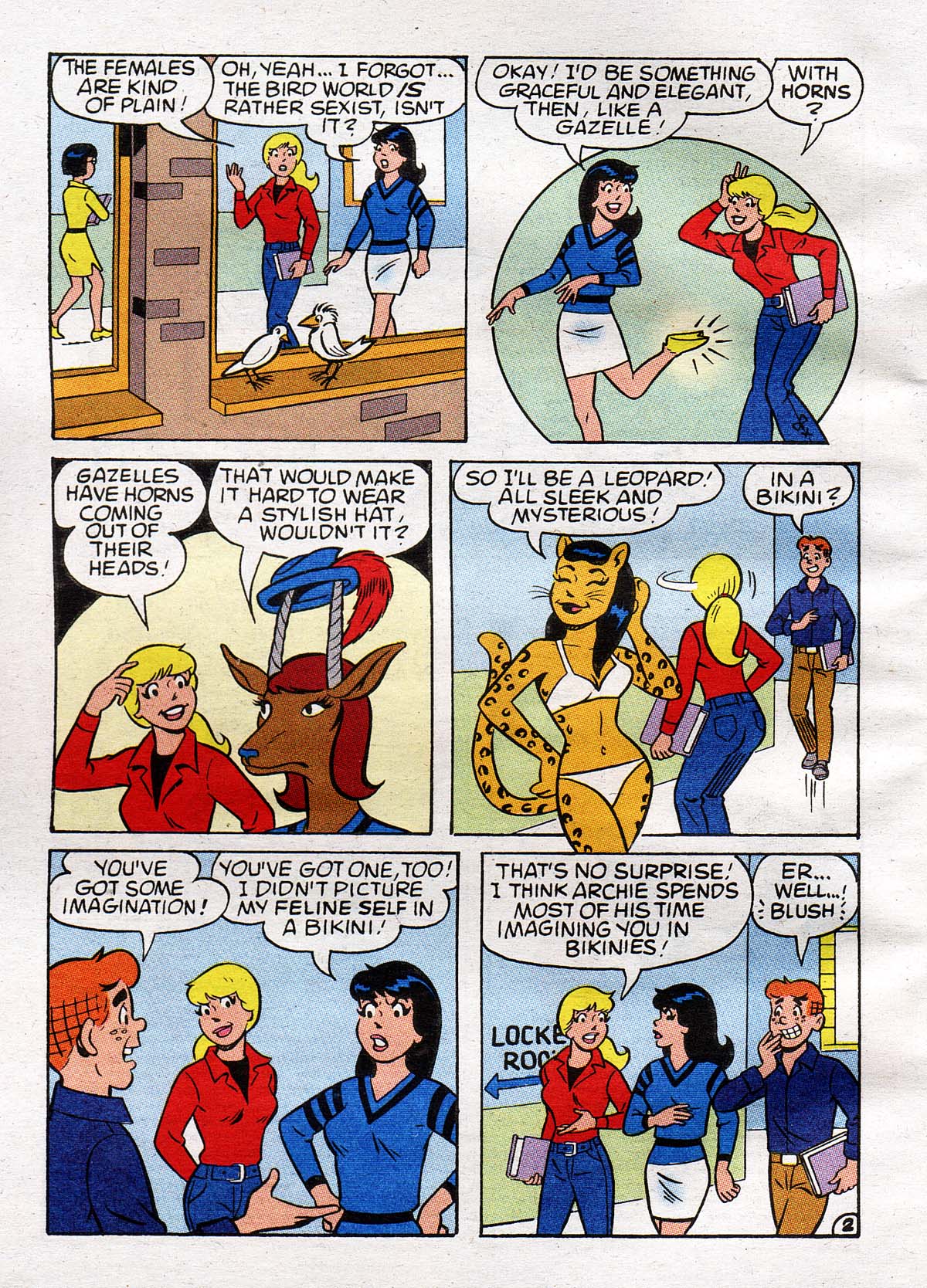 Read online Betty and Veronica Digest Magazine comic -  Issue #136 - 3