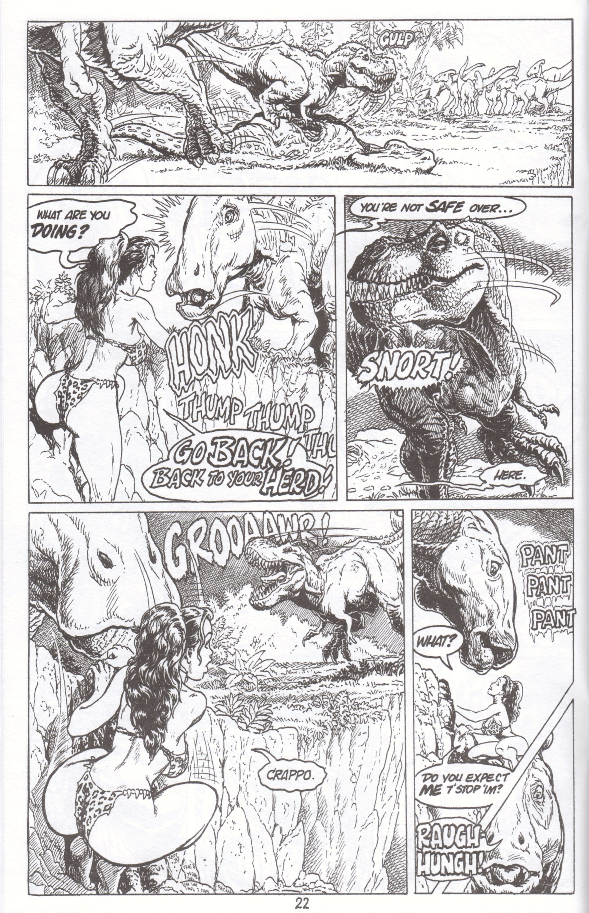 Read online Cavewoman: Pangaean Sea comic -  Issue #5 - 24