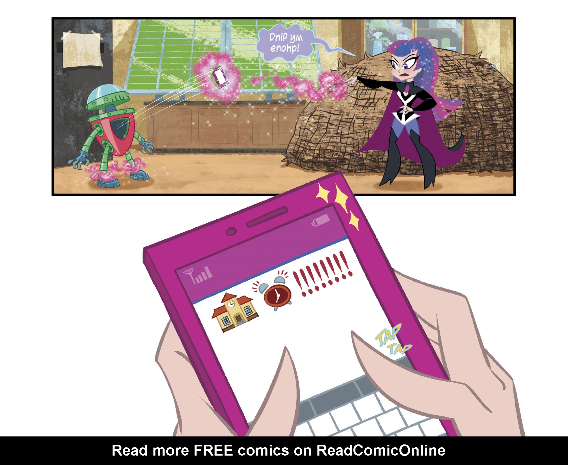 Read online DC Super Hero Girls: Weird Science comic -  Issue #13 - 11