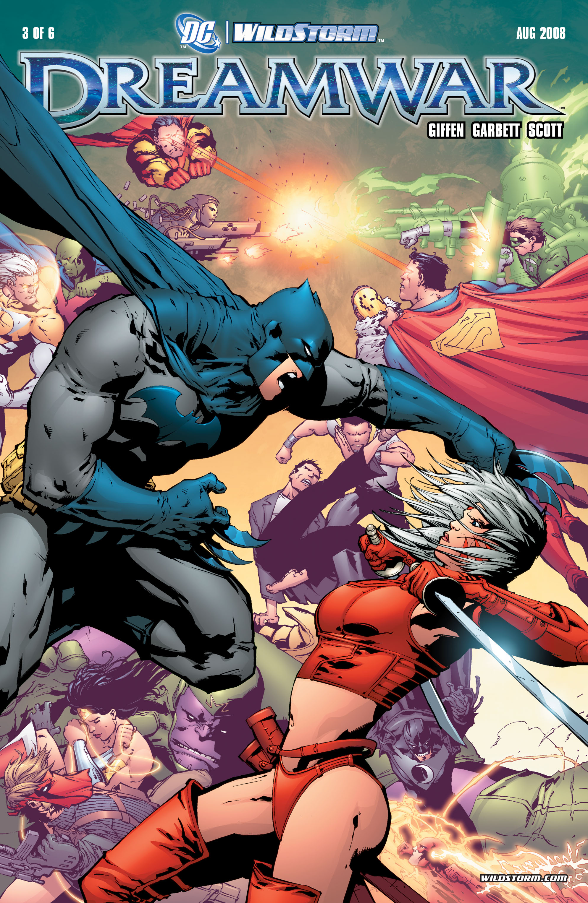Read online DC/Wildstorm: Dreamwar comic -  Issue #3 - 1