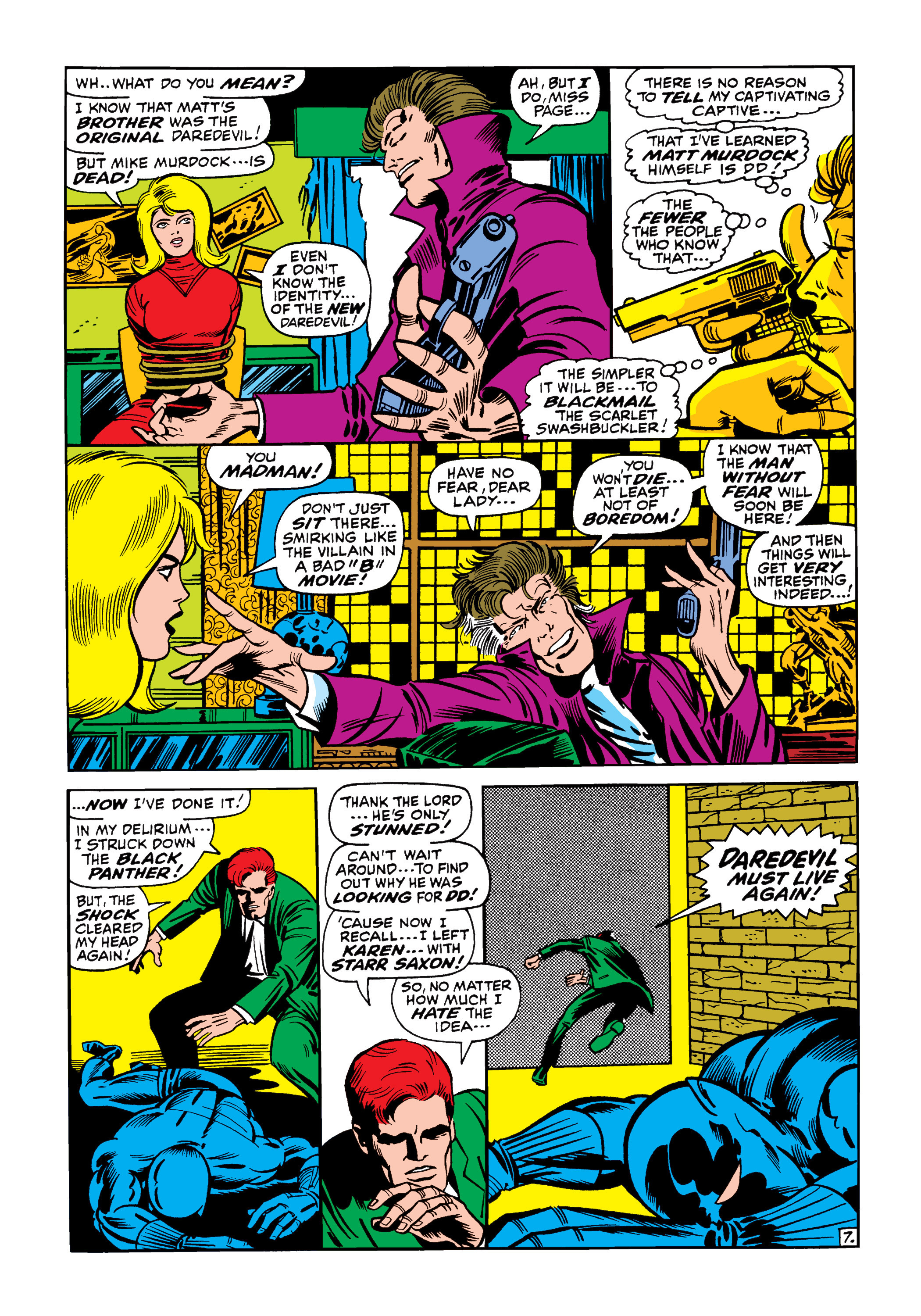 Read online Marvel Masterworks: Daredevil comic -  Issue # TPB 5 (Part 3) - 22