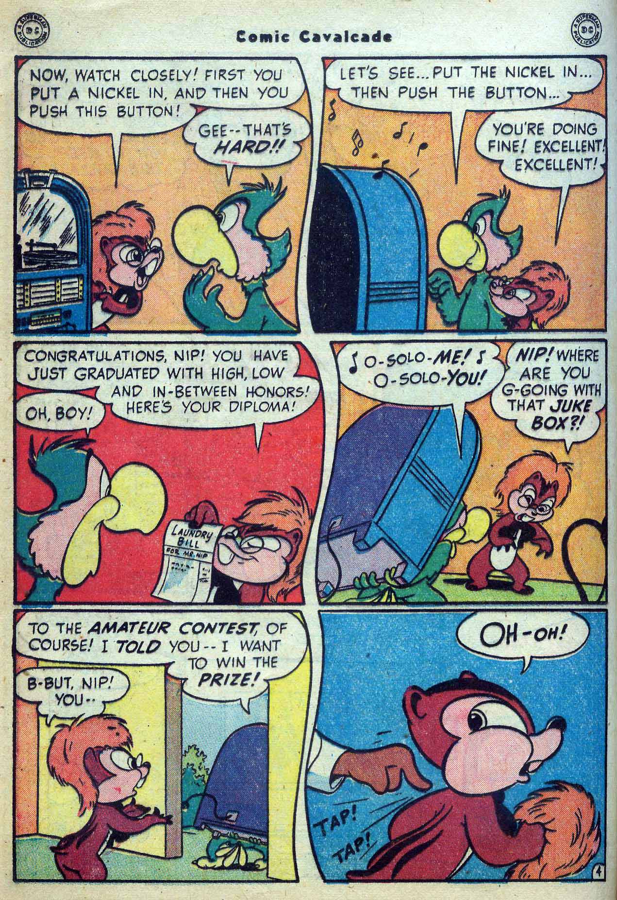 Read online Comic Cavalcade comic -  Issue #33 - 60