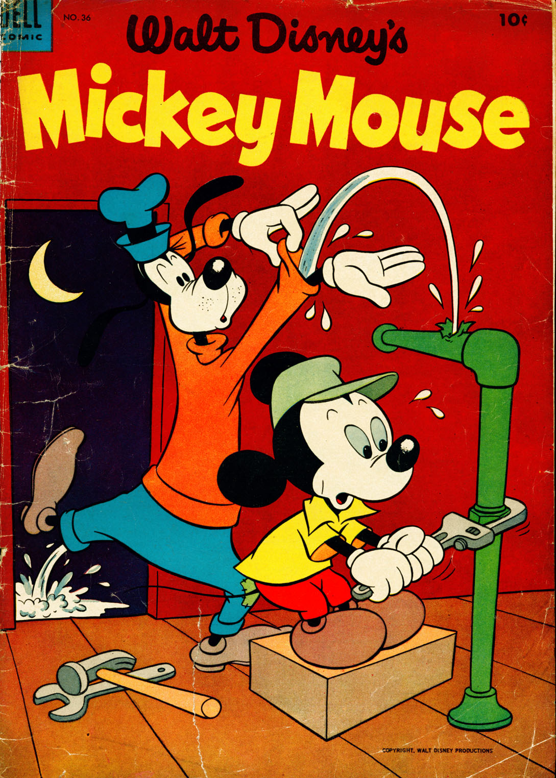 Read online Walt Disney's Mickey Mouse comic -  Issue #36 - 1