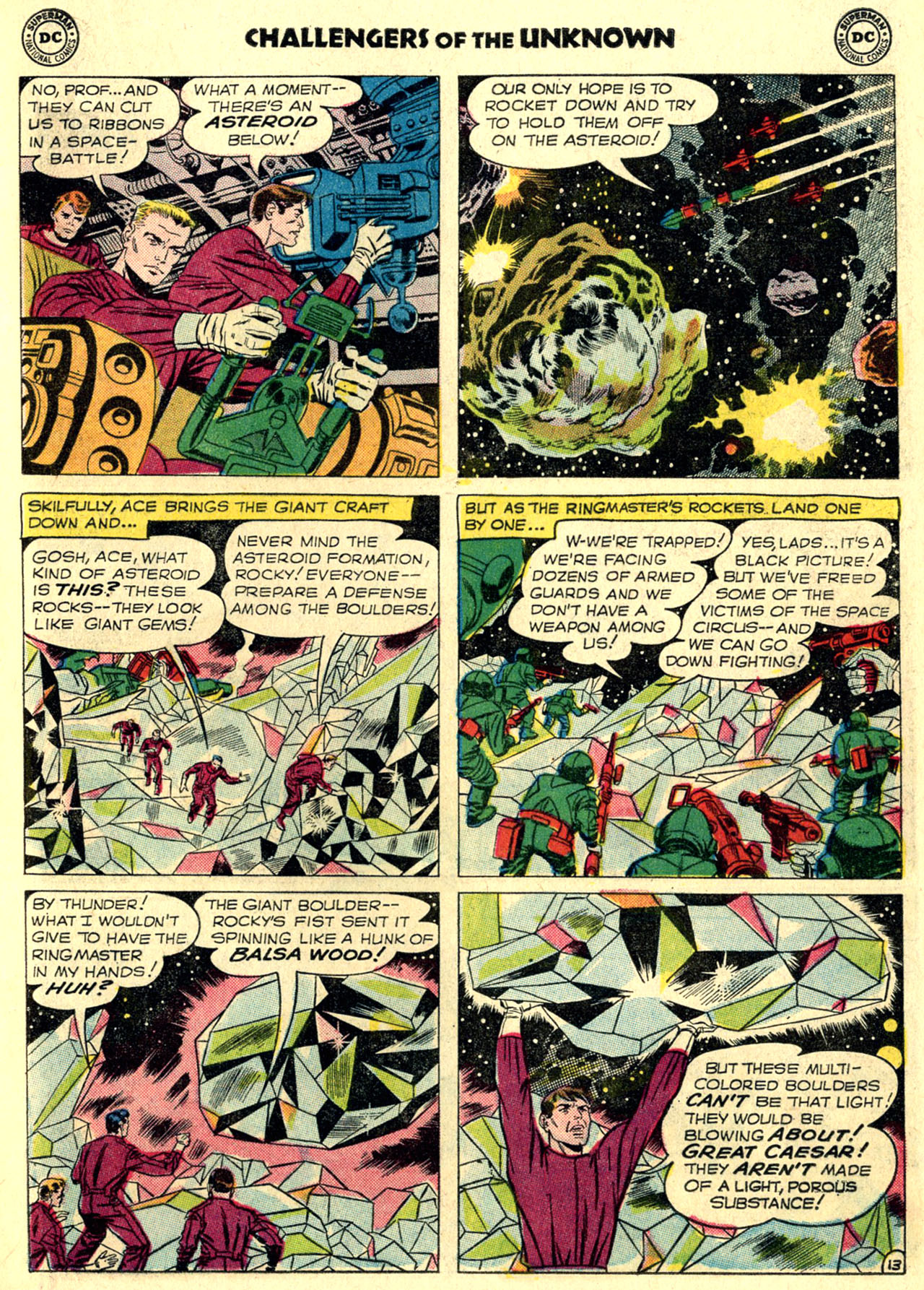 Read online Challengers of the Unknown (1958) comic -  Issue #6 - 17