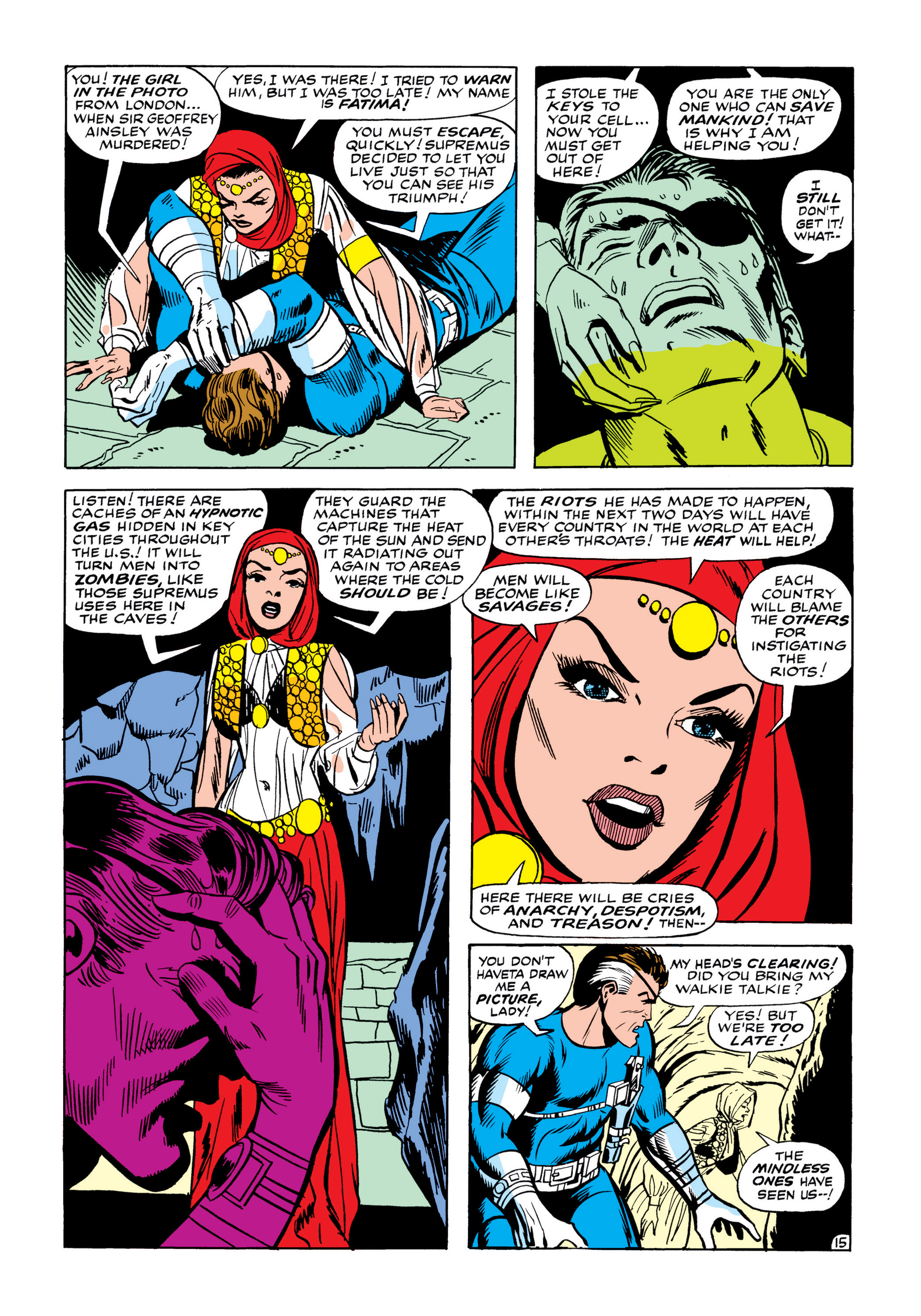 Read online Marvel Masterworks: Nick Fury, Agent of S.H.I.E.L.D. comic -  Issue # TPB 3 (Part 2) - 6