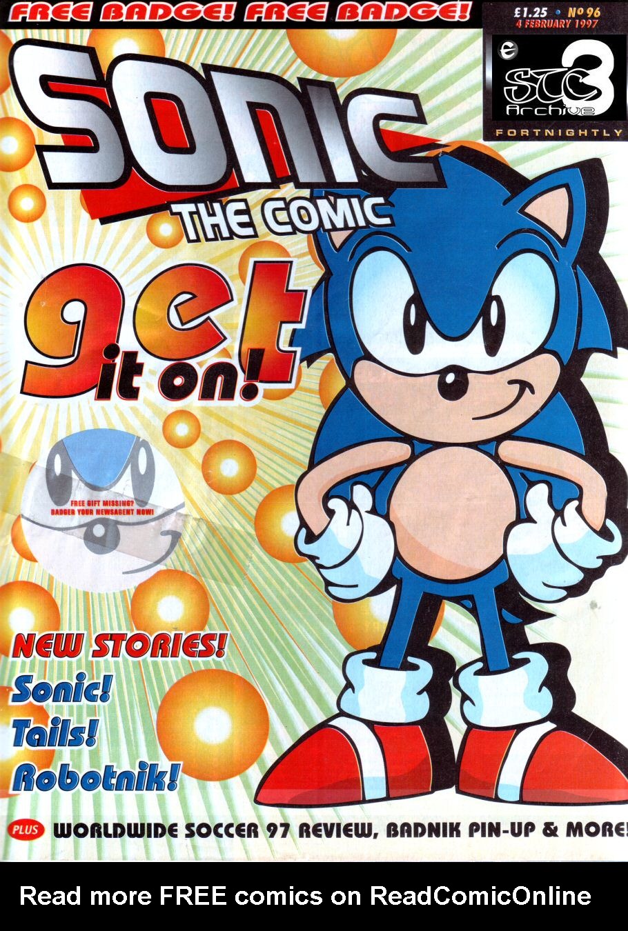 Read online Sonic the Comic comic -  Issue #96 - 1