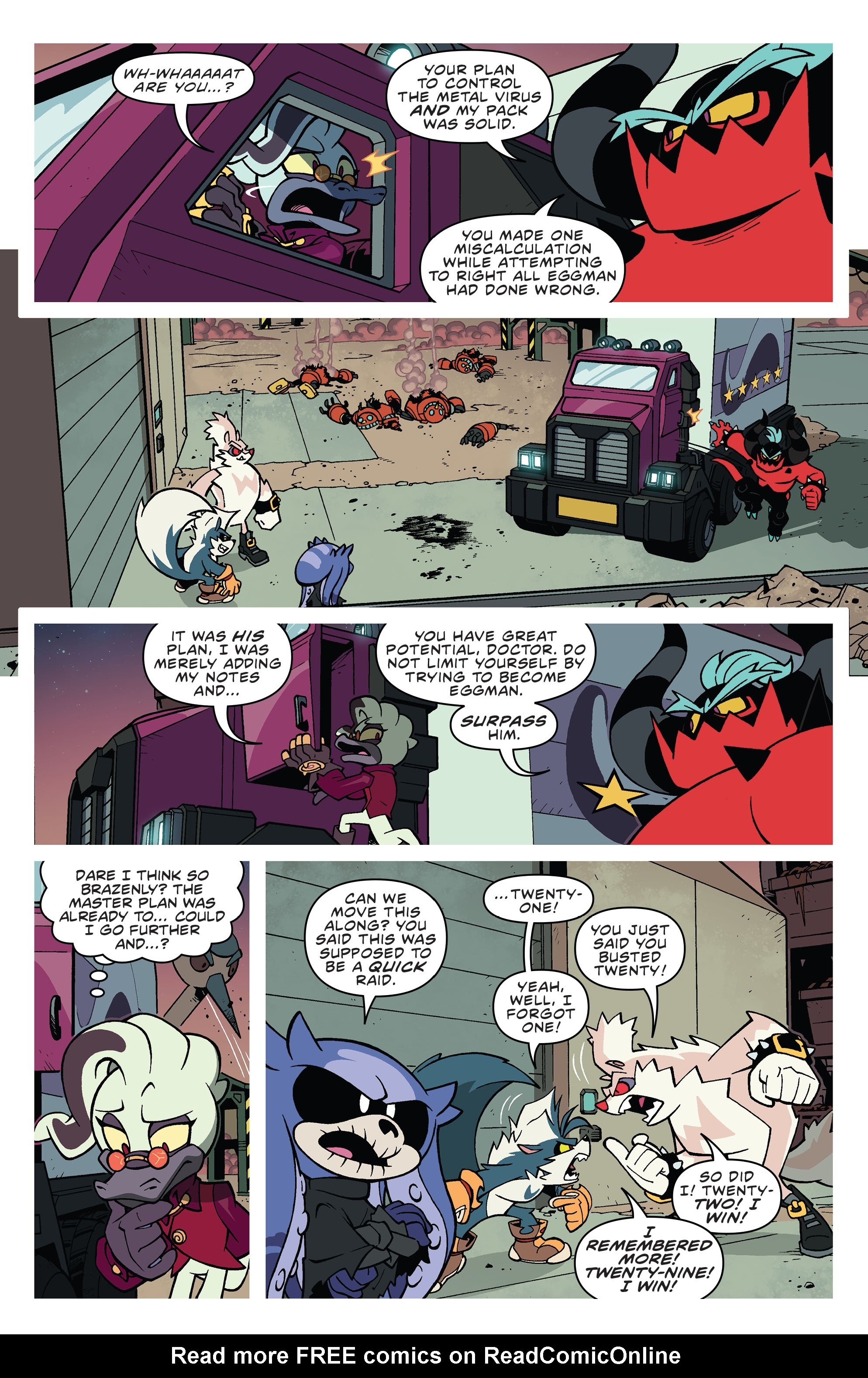 Read online Sonic the Hedgehog: Bad Guys comic -  Issue #2 - 15