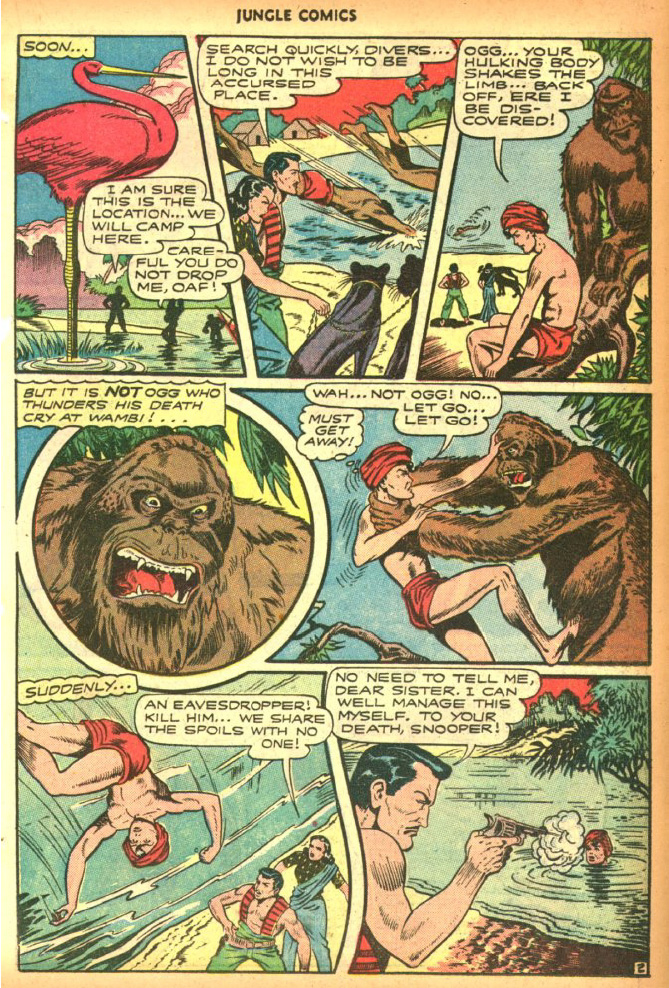 Read online Jungle Comics comic -  Issue #90 - 31