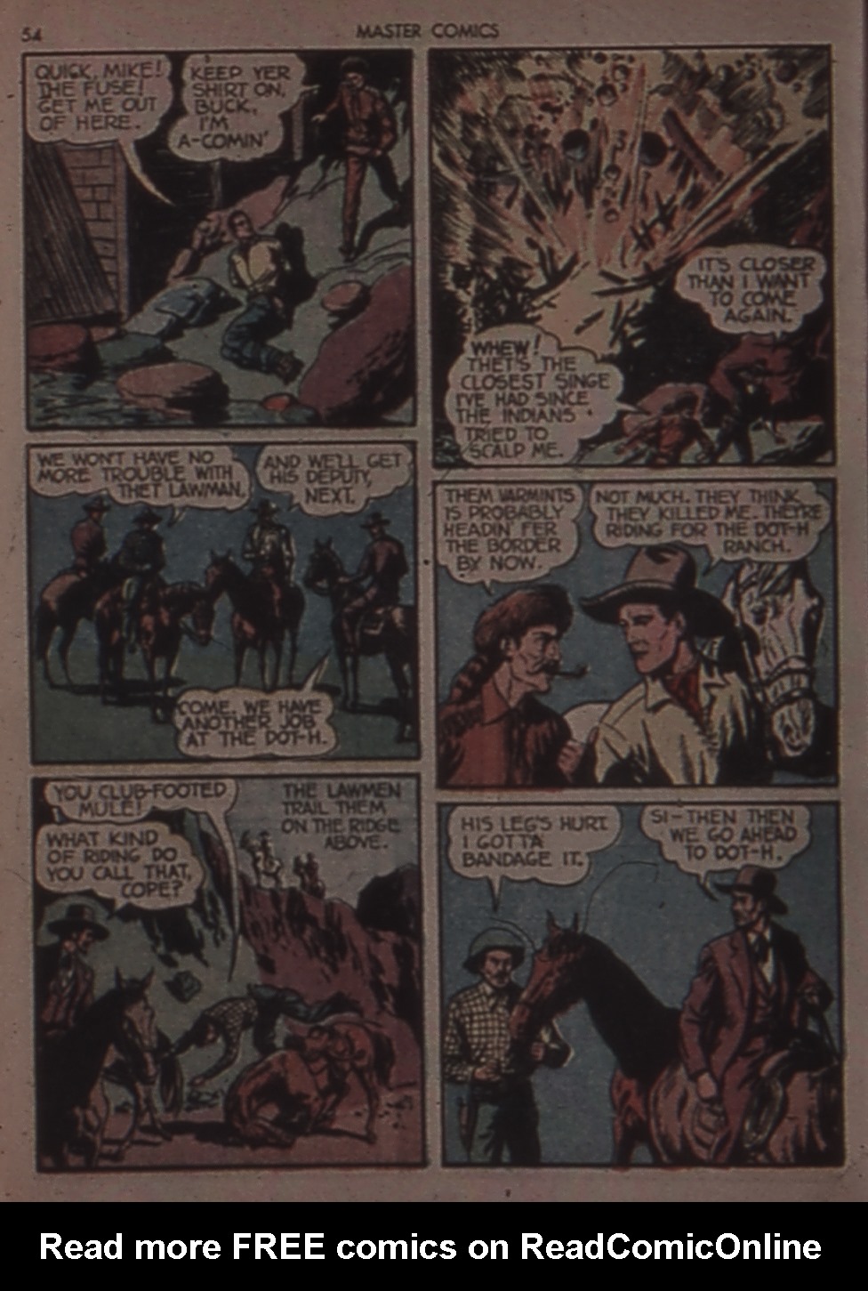 Read online Master Comics comic -  Issue #11 - 56