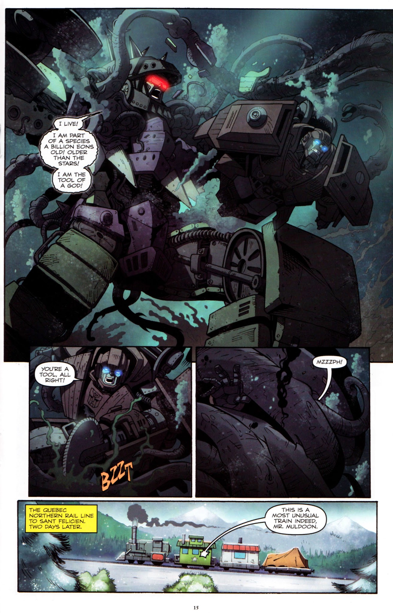 Read online Infestation 2: Transformers comic -  Issue #1 - 17
