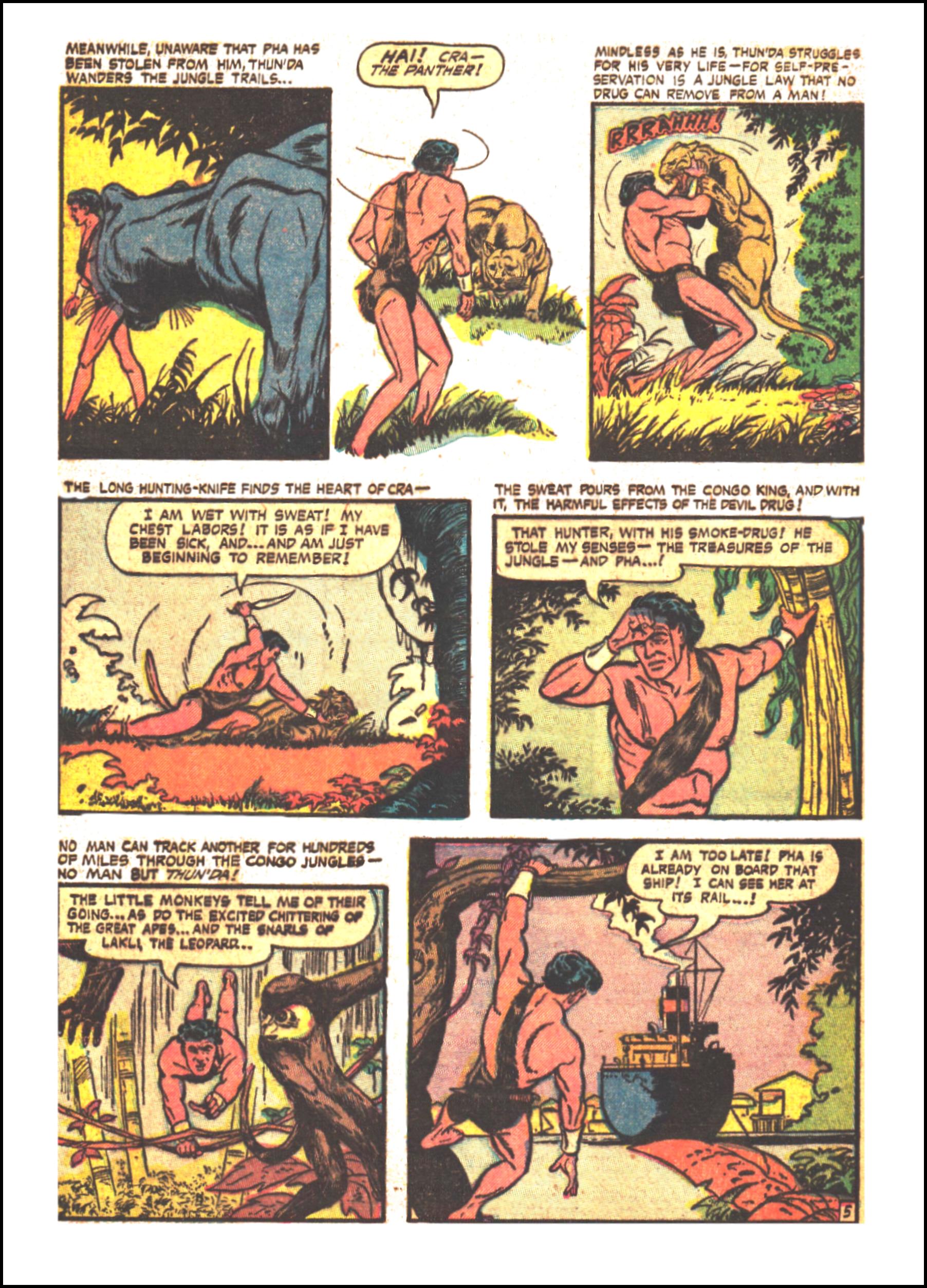 Read online Thun'da: King of the Congo comic -  Issue #4 - 32