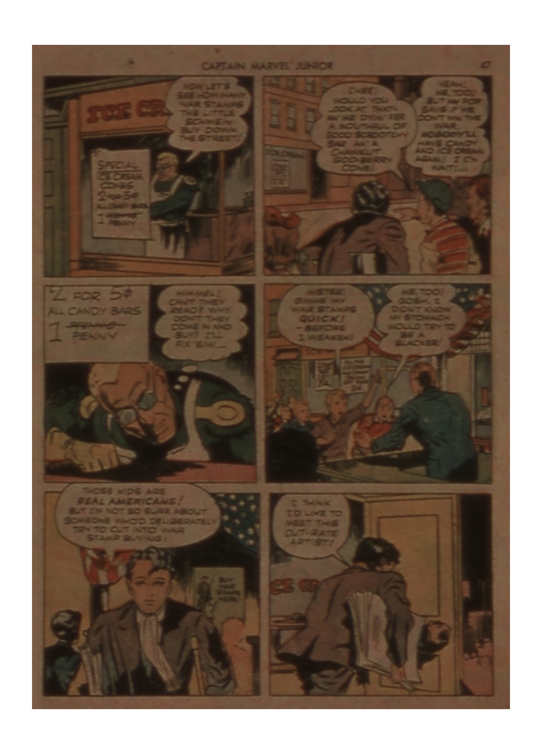 Read online Captain Marvel, Jr. comic -  Issue #3 - 47