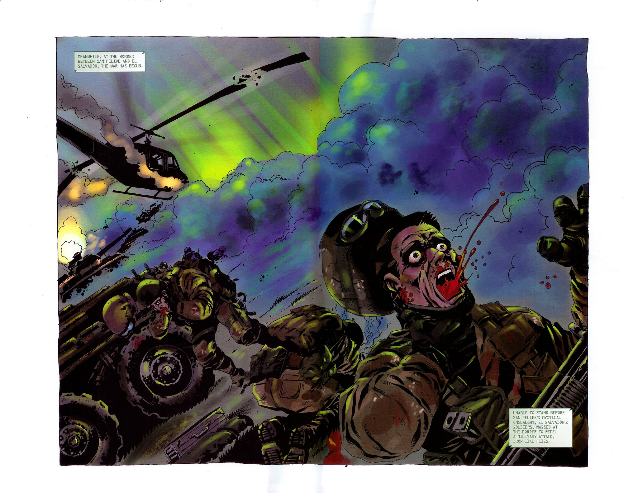 Read online CVO: Covert Vampiric Operations - Rogue State comic -  Issue #4 - 16