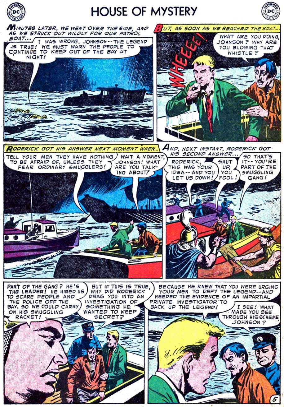 Read online House of Mystery (1951) comic -  Issue #39 - 32