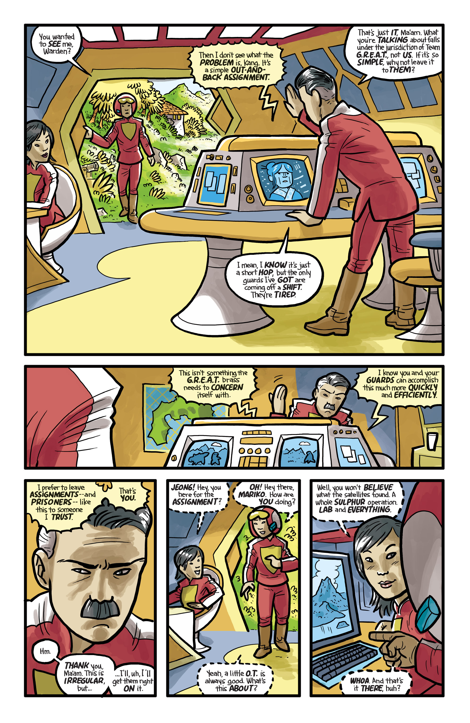 Read online Kaijumax comic -  Issue #3 - 6