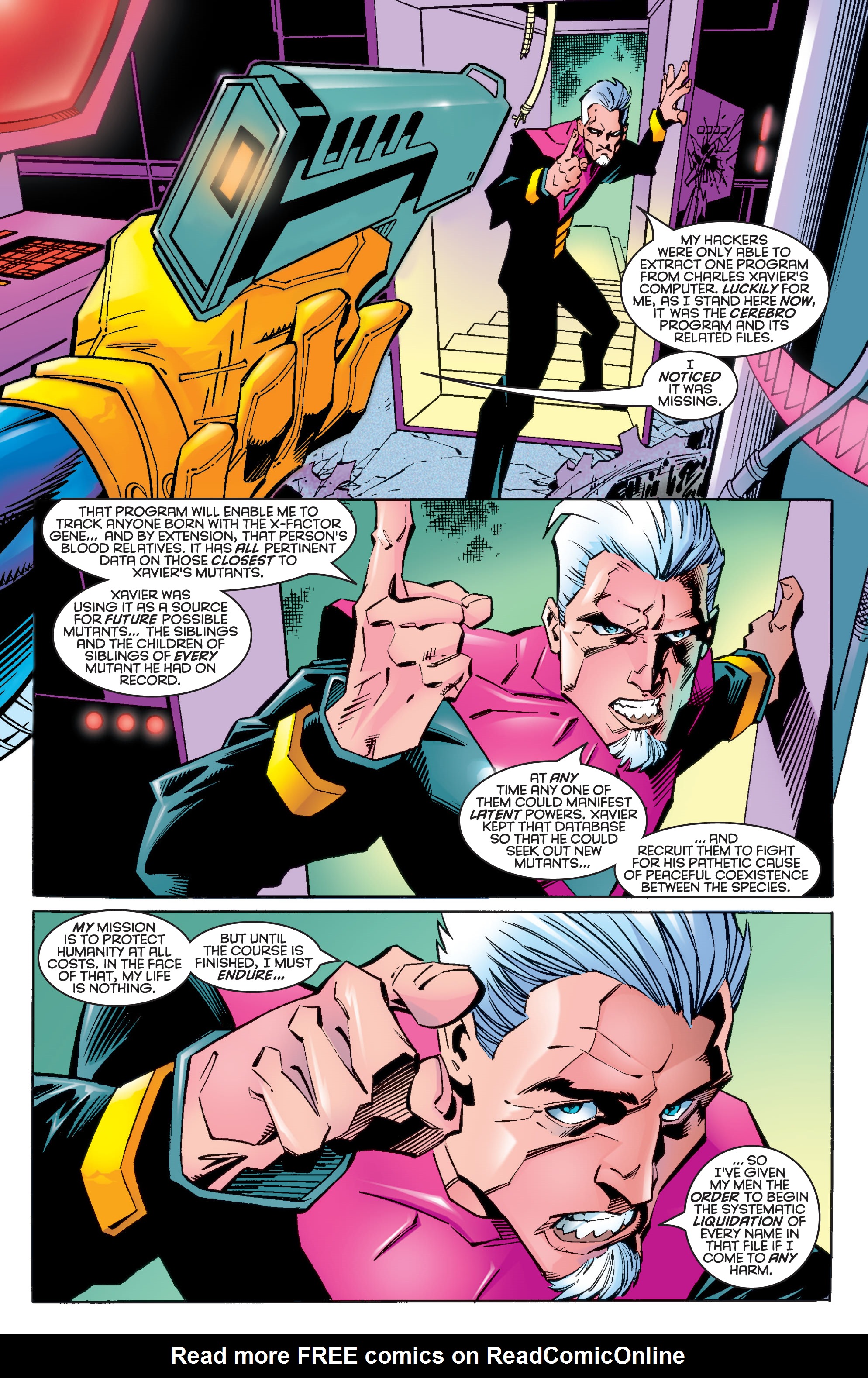 Read online X-Men Milestones: Operation Zero Tolerance comic -  Issue # TPB (Part 2) - 94