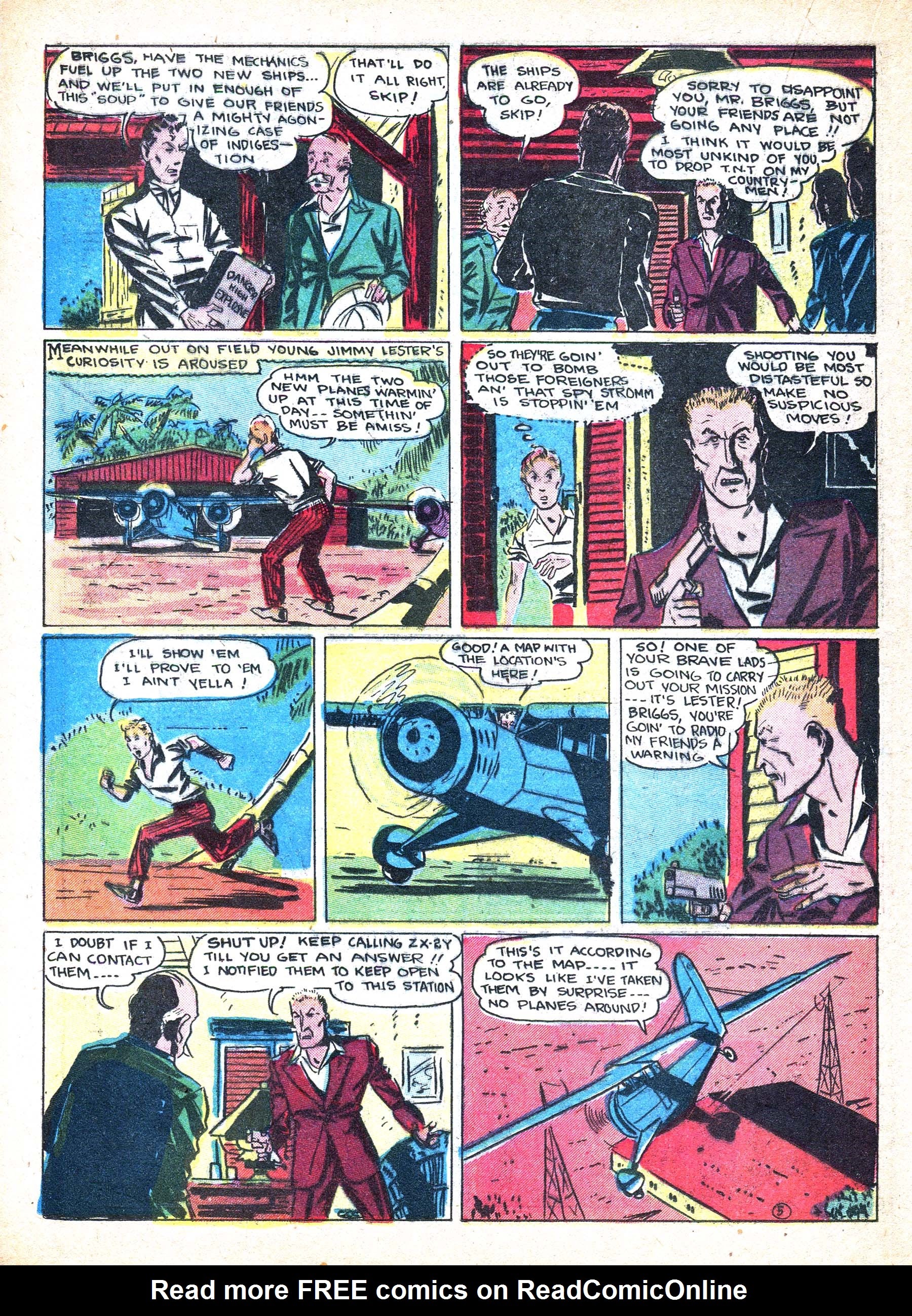 Read online Masked Marvel comic -  Issue #1 - 52