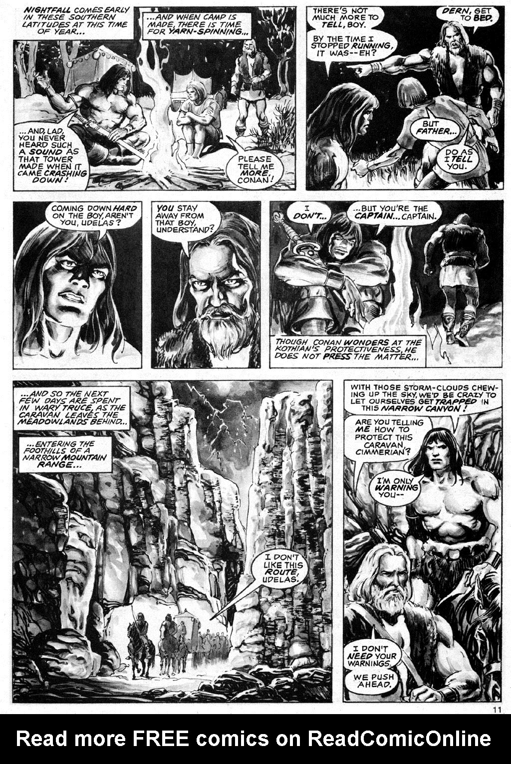 Read online The Savage Sword Of Conan comic -  Issue #69 - 11