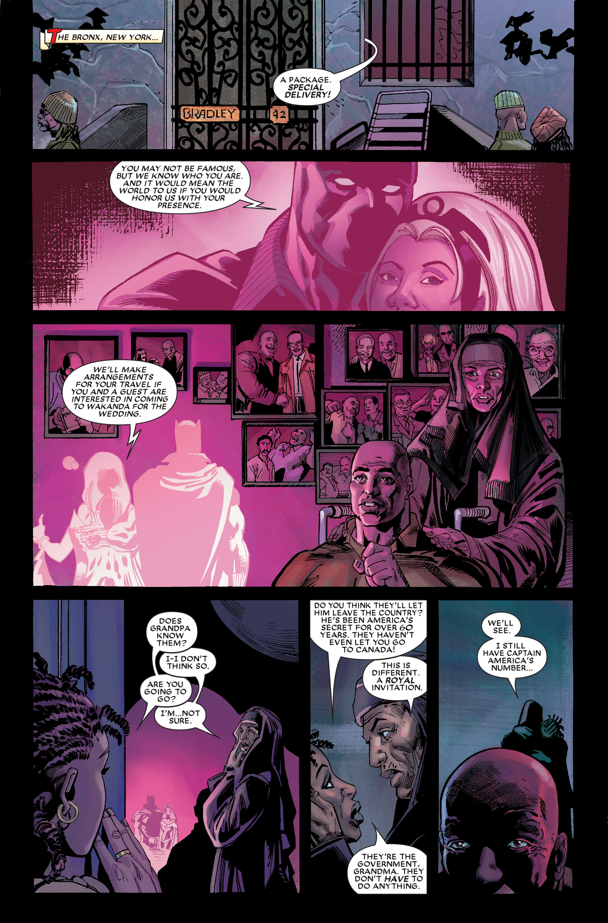 Read online Black Panther: The Bride comic -  Issue # TPB - 59