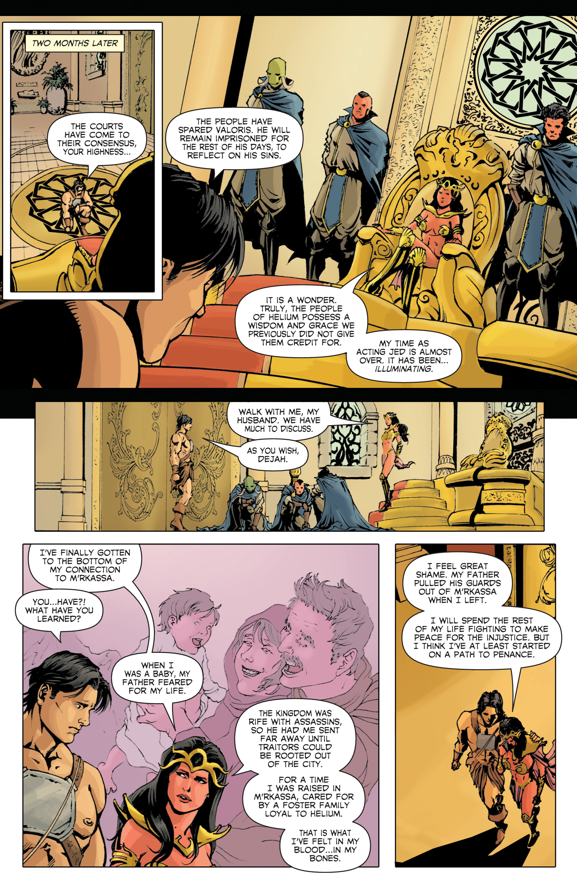 Read online Dejah Thoris comic -  Issue #6 - 22