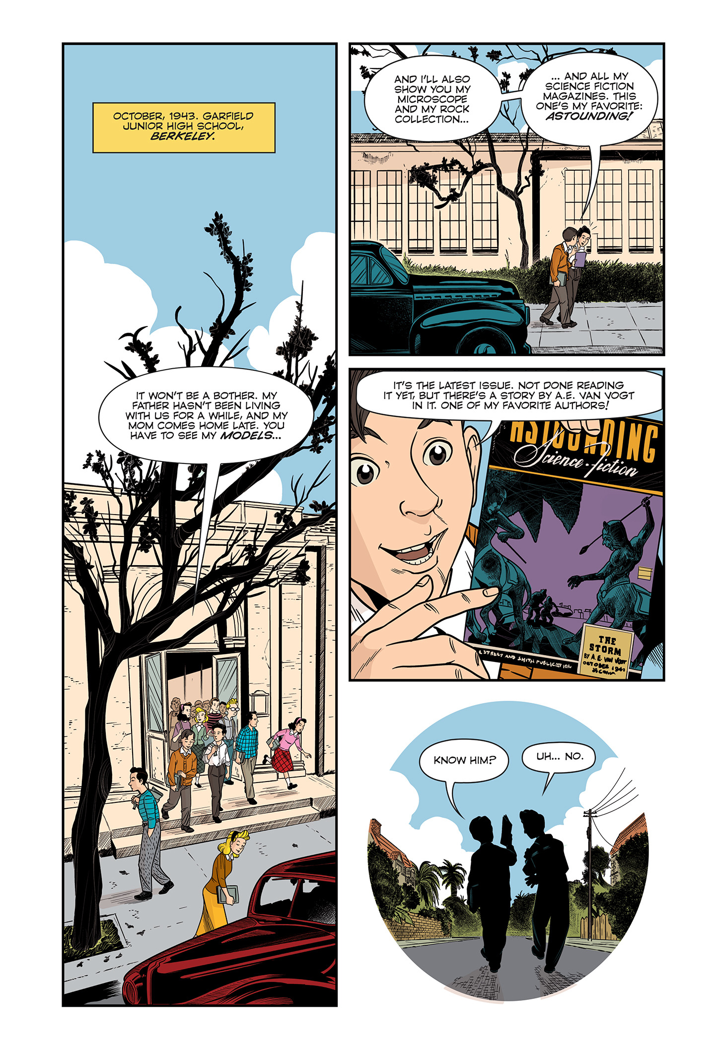 Read online Philip K. Dick: A Comics Biography comic -  Issue # TPB - 17