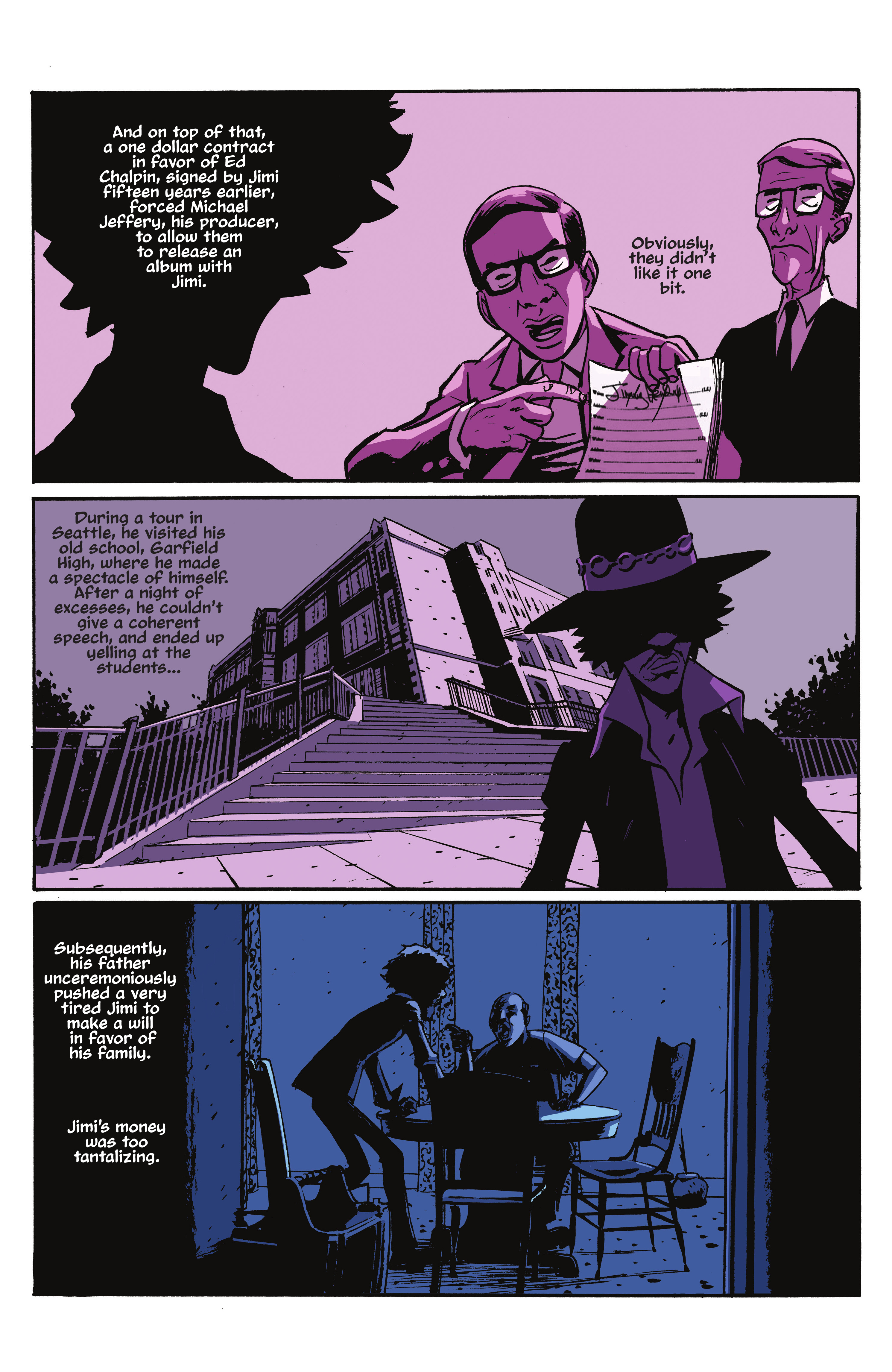 Read online Hendrix: Electric Requiem comic -  Issue # TPB - 122