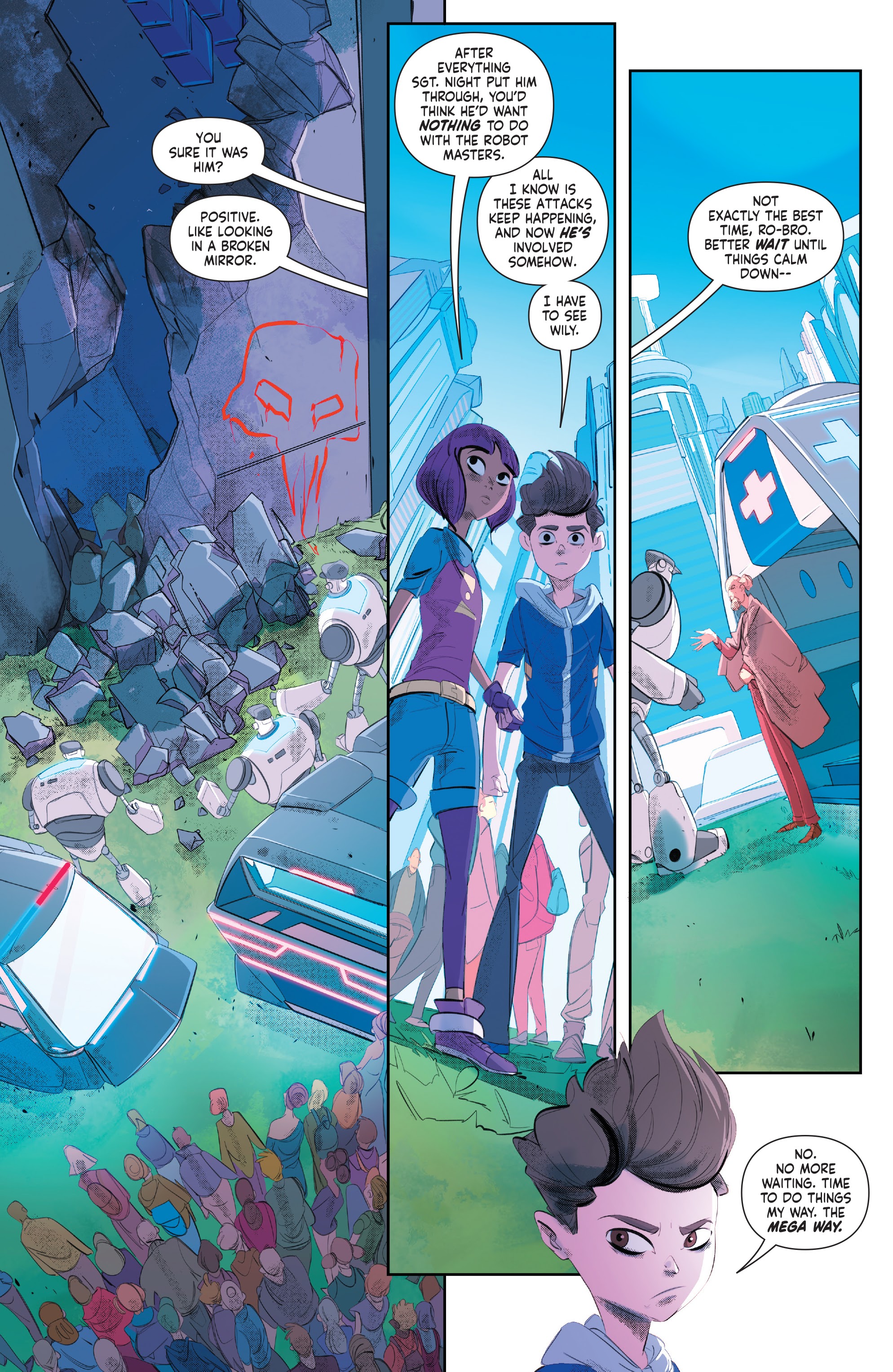 Read online Mega Man: Fully Charged comic -  Issue #2 - 9