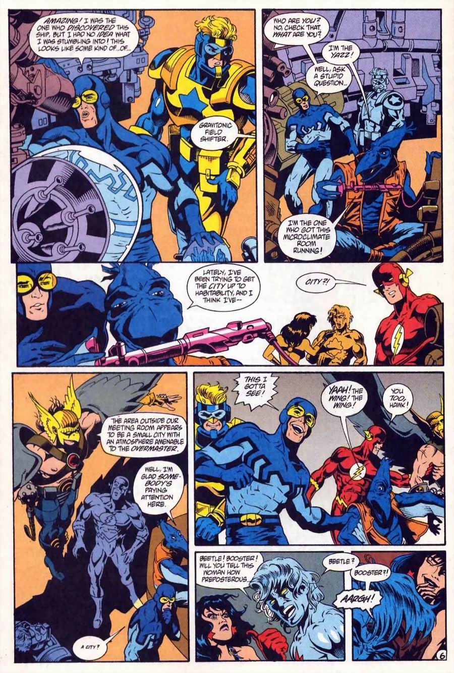 Read online Justice League America comic -  Issue #100 - 8