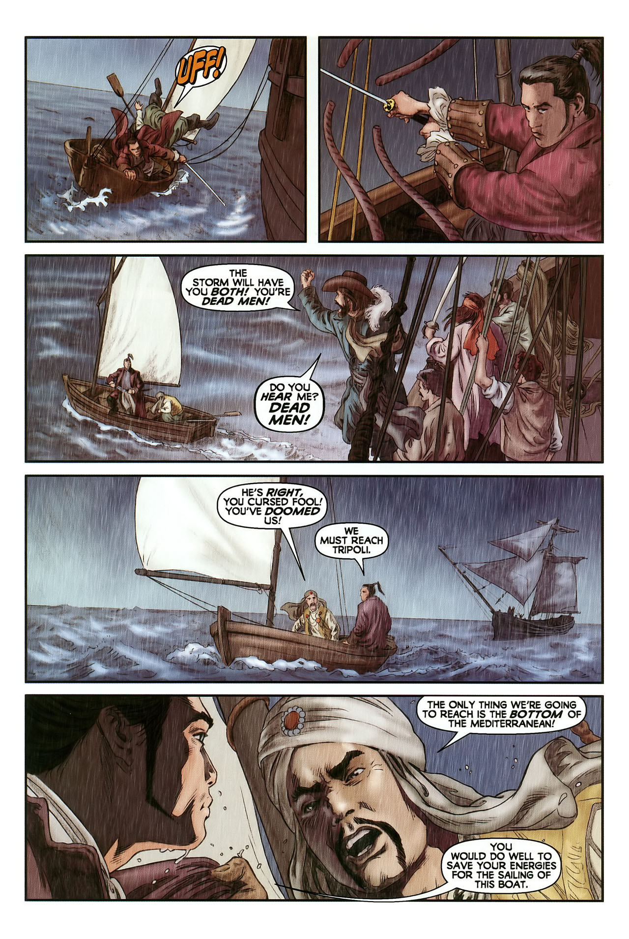 Read online Samurai: Heaven and Earth (2006) comic -  Issue #2 - 20