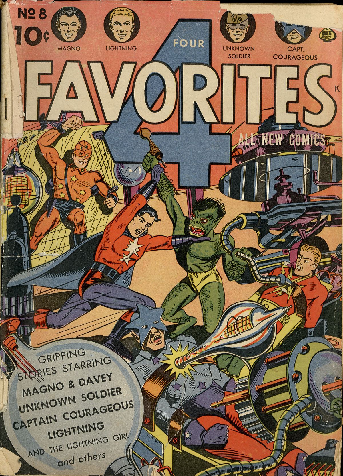 Read online Four Favorites comic -  Issue #8 - 1