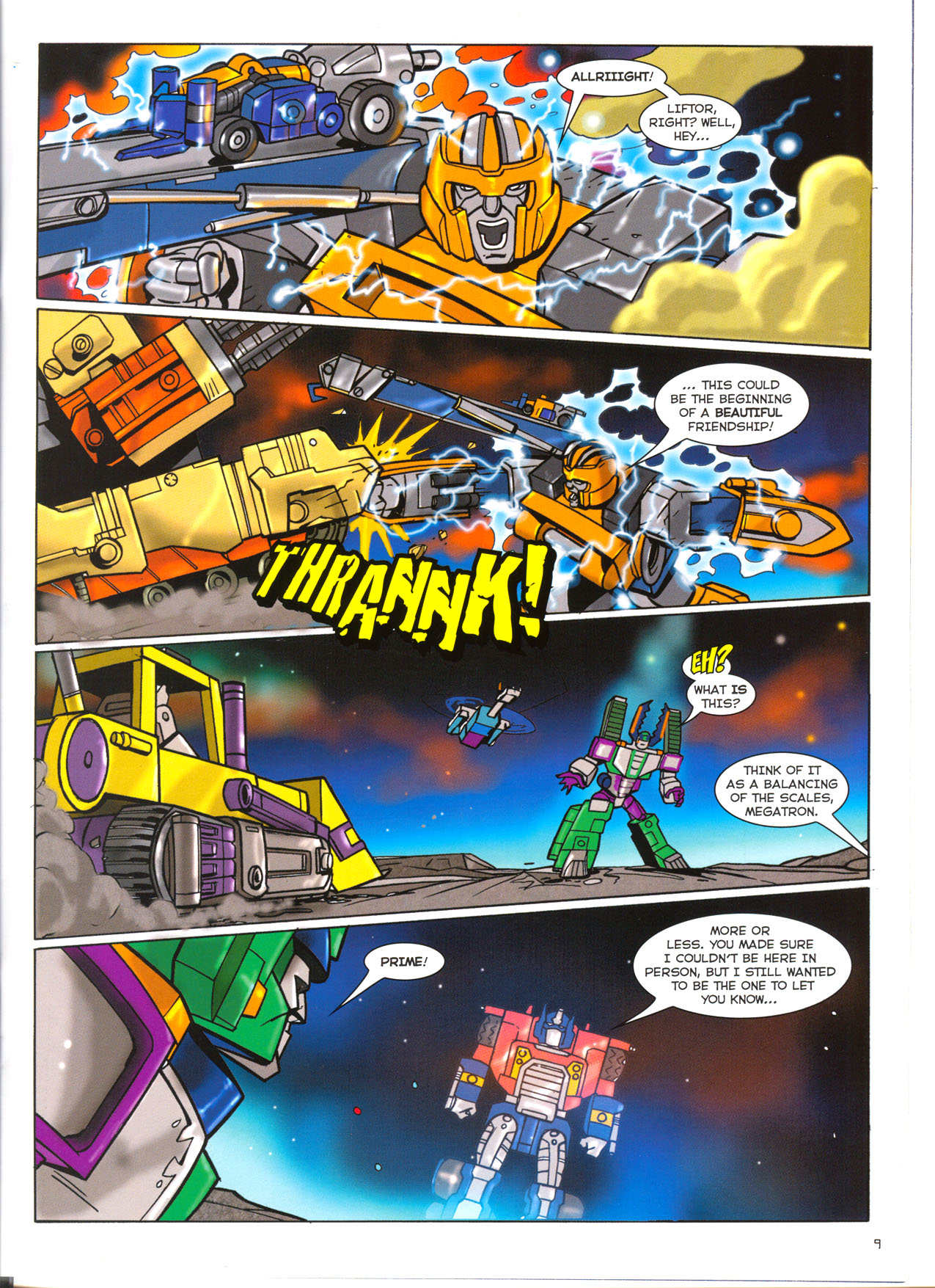 Read online Transformers: Armada (2003) comic -  Issue #6 - 8