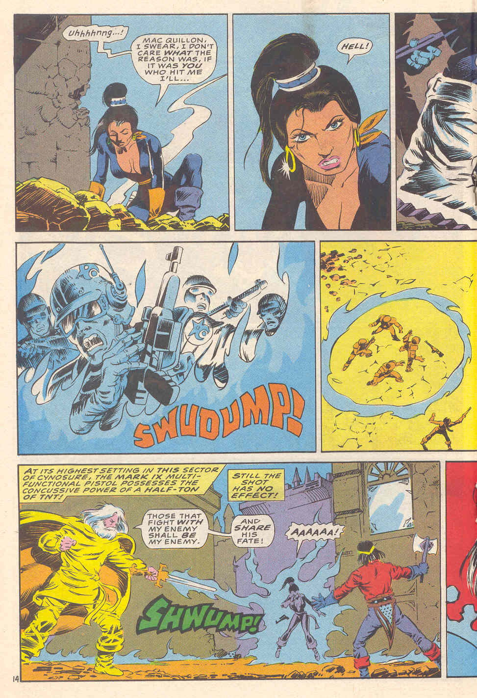 Read online Starslayer comic -  Issue #28 - 16